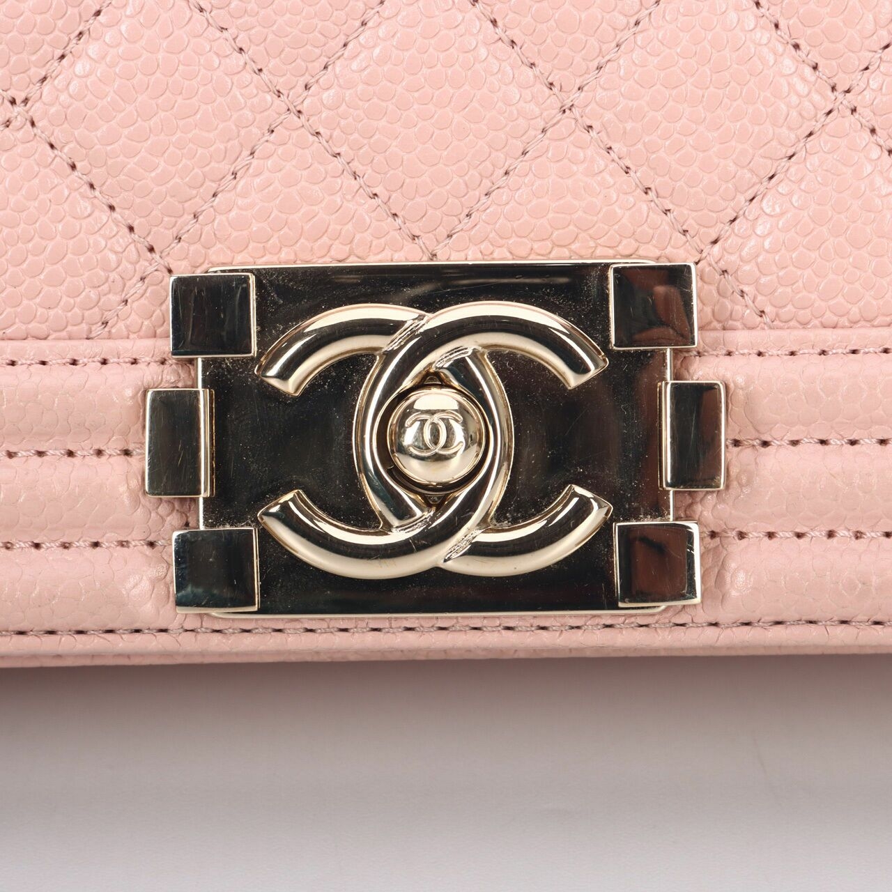 Chanel Boy Small Pink GHW #29 Shoulder Bag