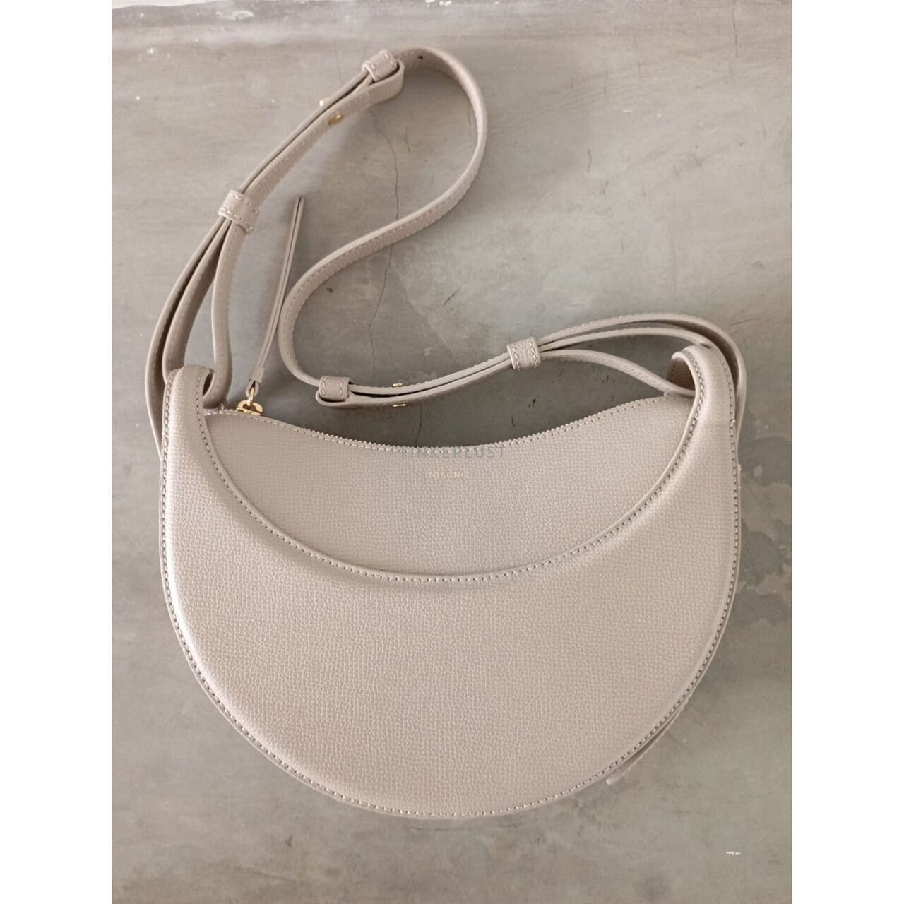 Polene Numero Dix Taupe Shoulder Bag