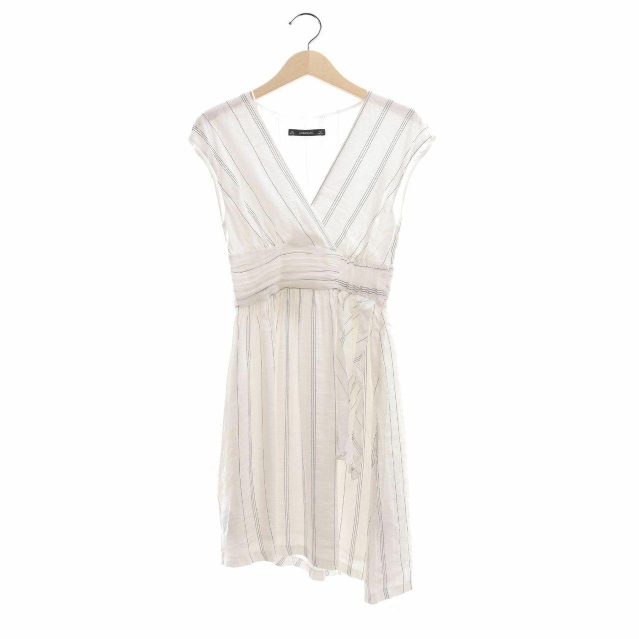 Zara Off White Midi Dress