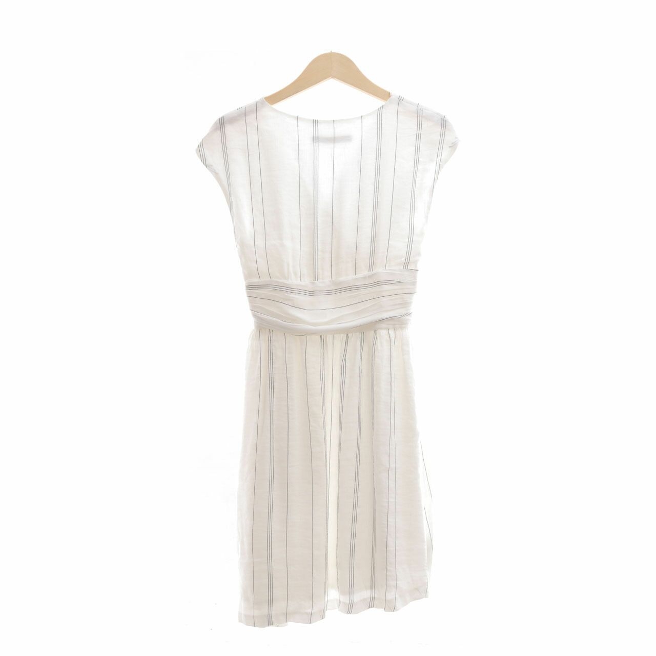 Zara Off White Midi Dress