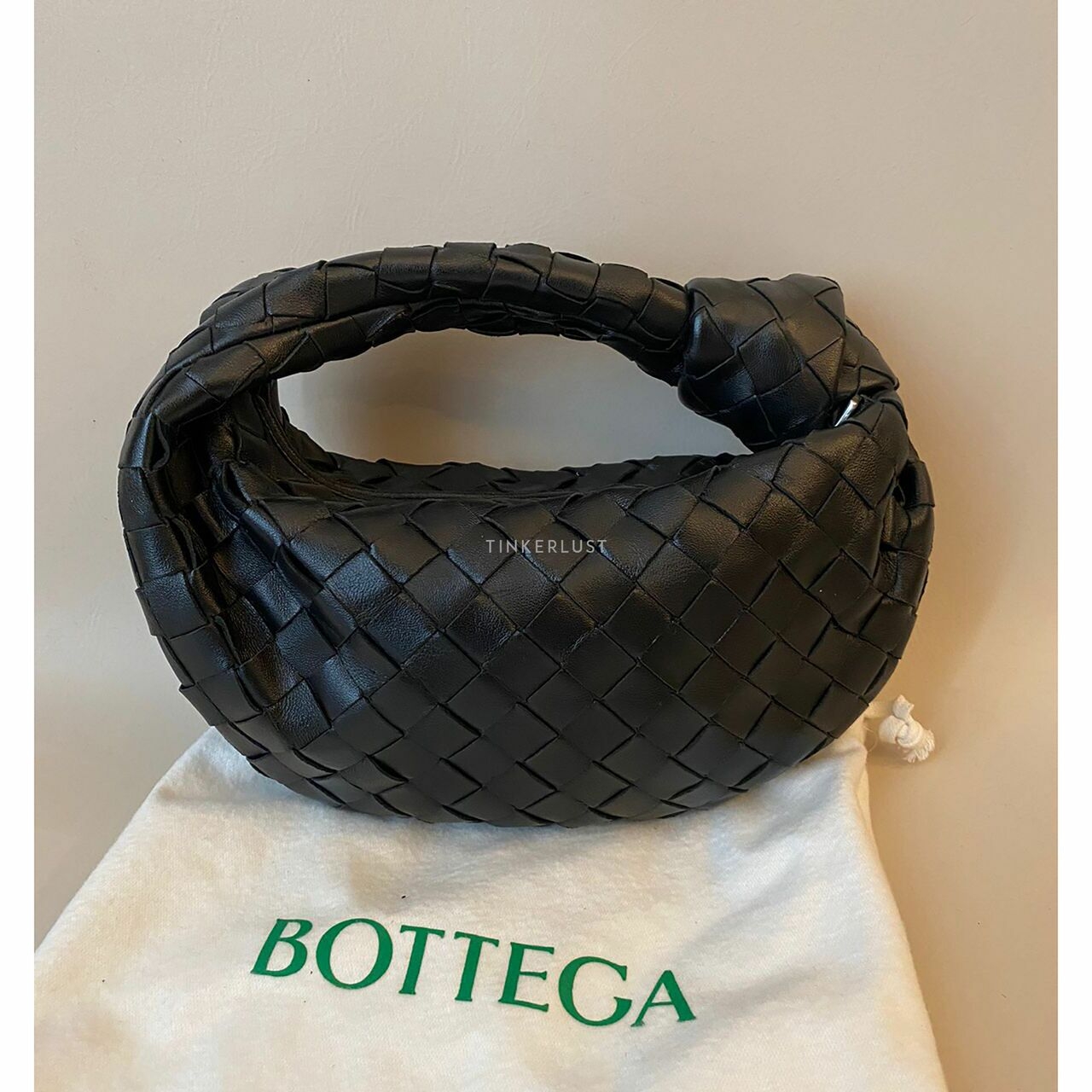 Bottega Veneta Mini Jodie Black SHW Shoulder Bag