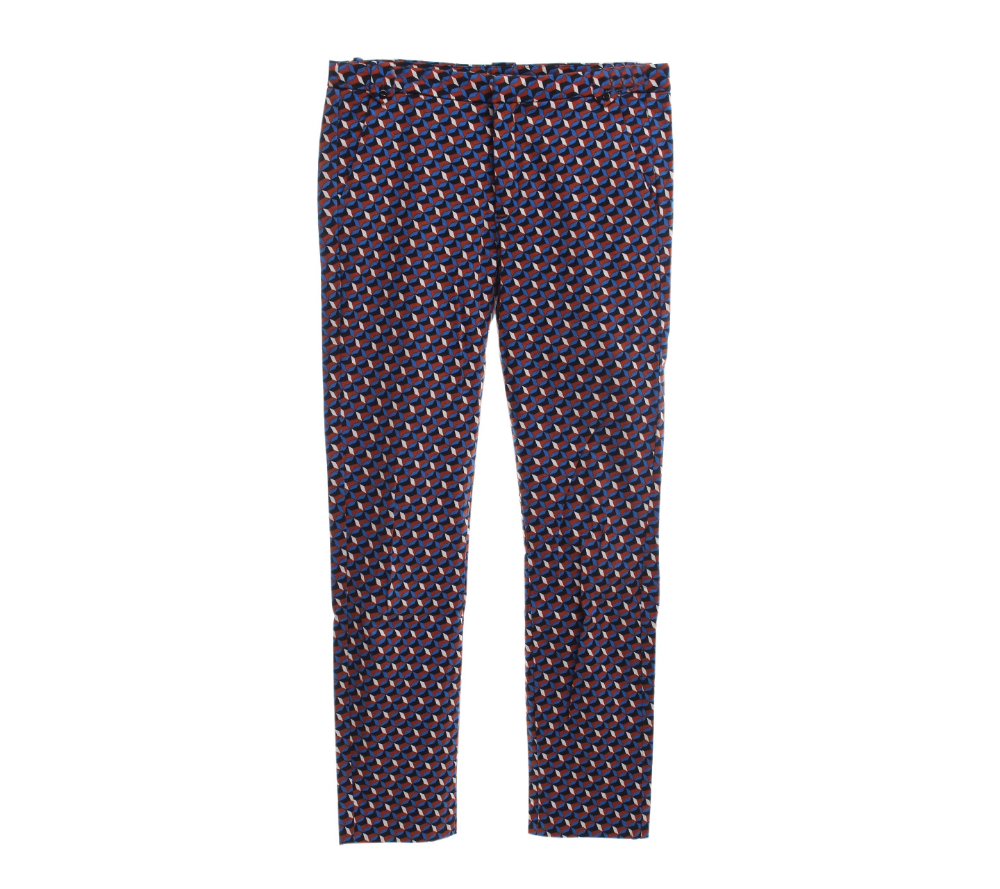 Zara Multi Colour Patterned Long Pants