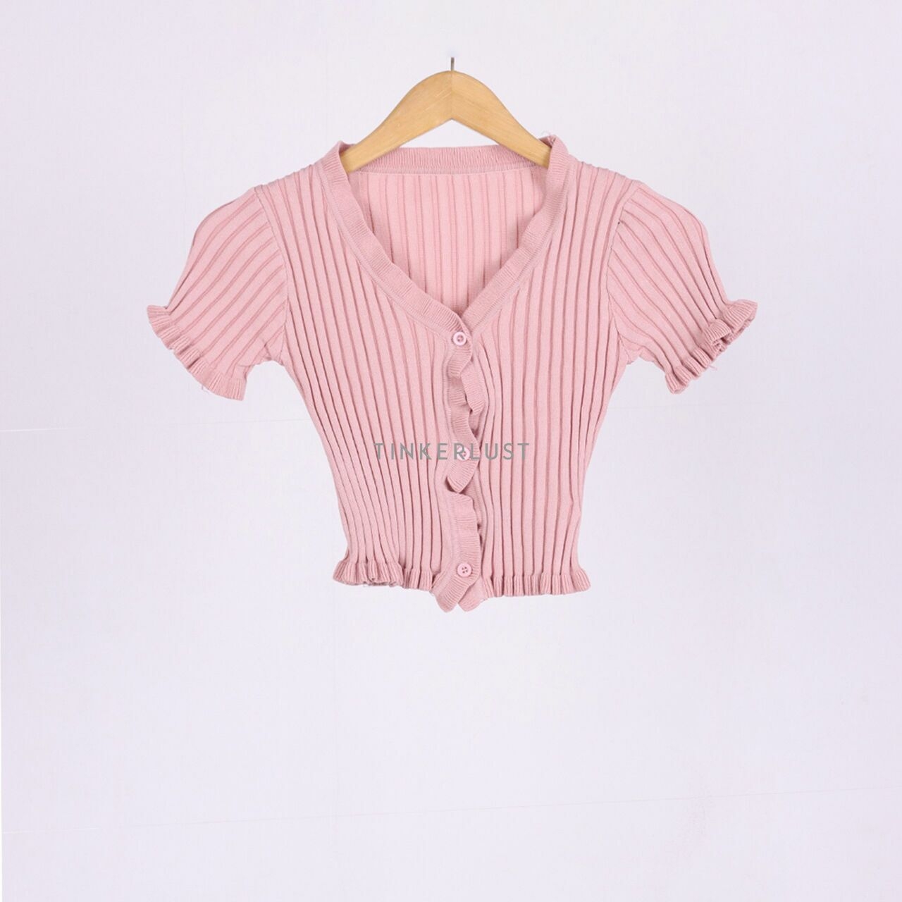 Private Collection Pink Knit Blouse