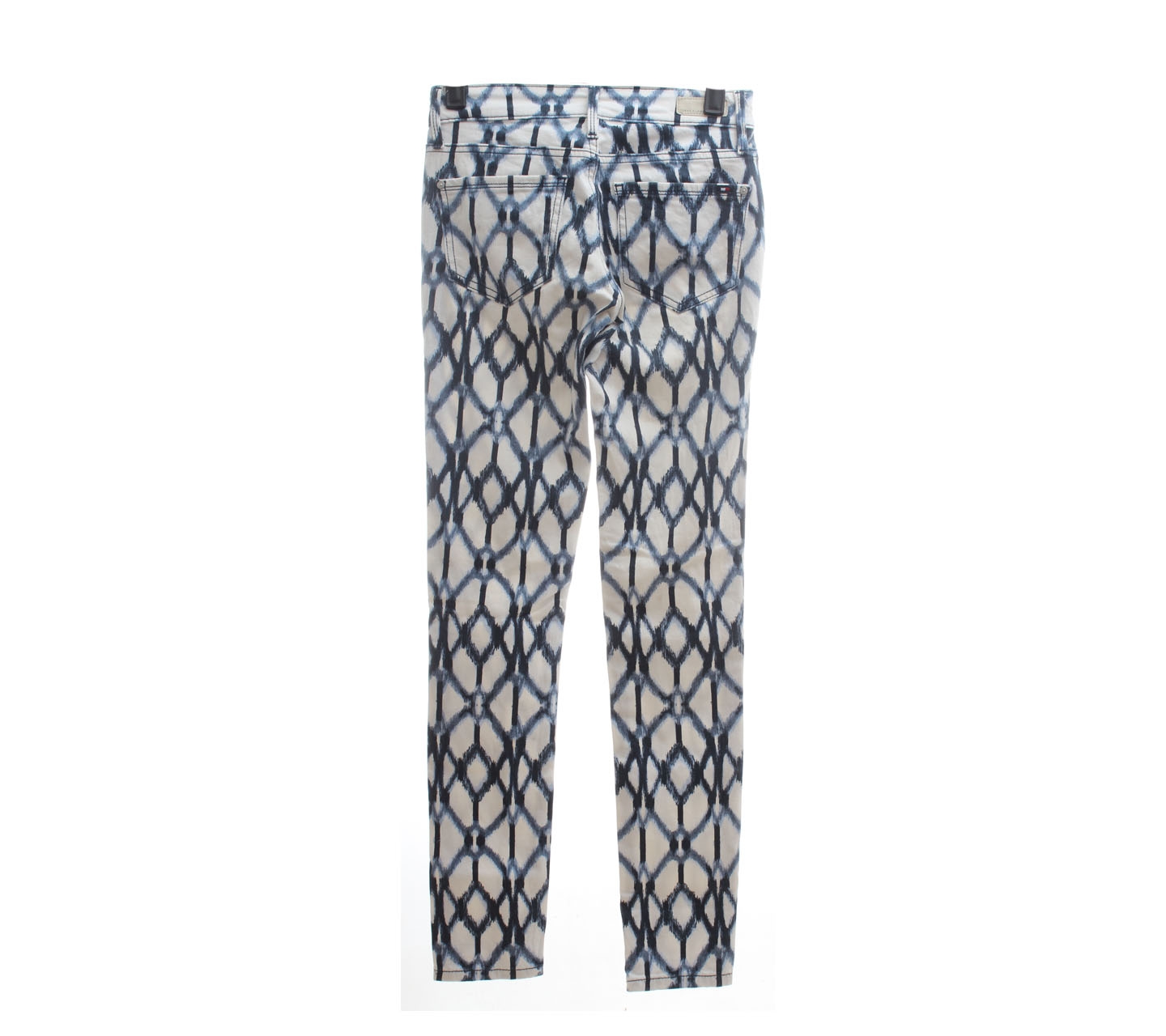 Tommy Hilfiger Off White Printed Long Pants