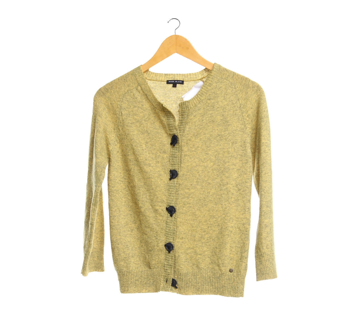 River Island Green Knit Cardigan