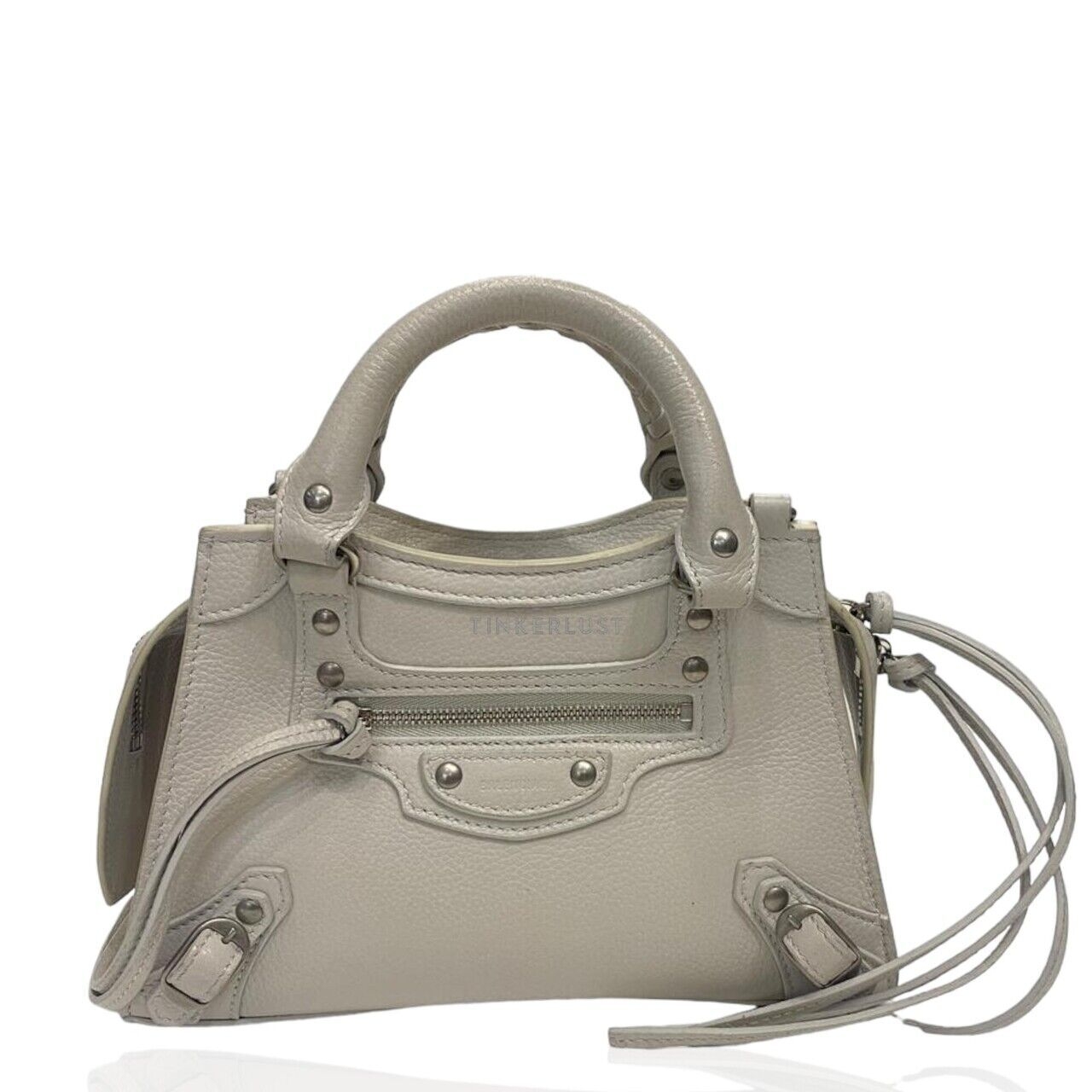 Balenciaga Neo Noe Mini Ash Grey SHW 2023 Satchel Bag