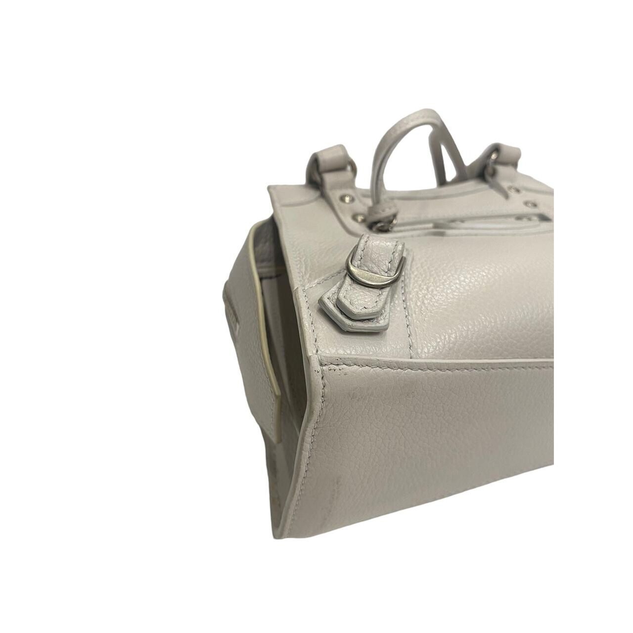 Balenciaga Neo Noe Mini Ash Grey SHW 2023 Satchel Bag