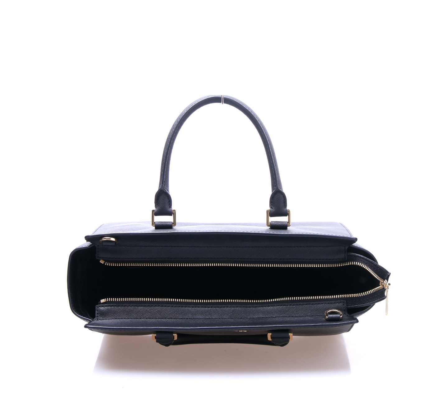 Michael Kors Black Saffiano Leather Satchel