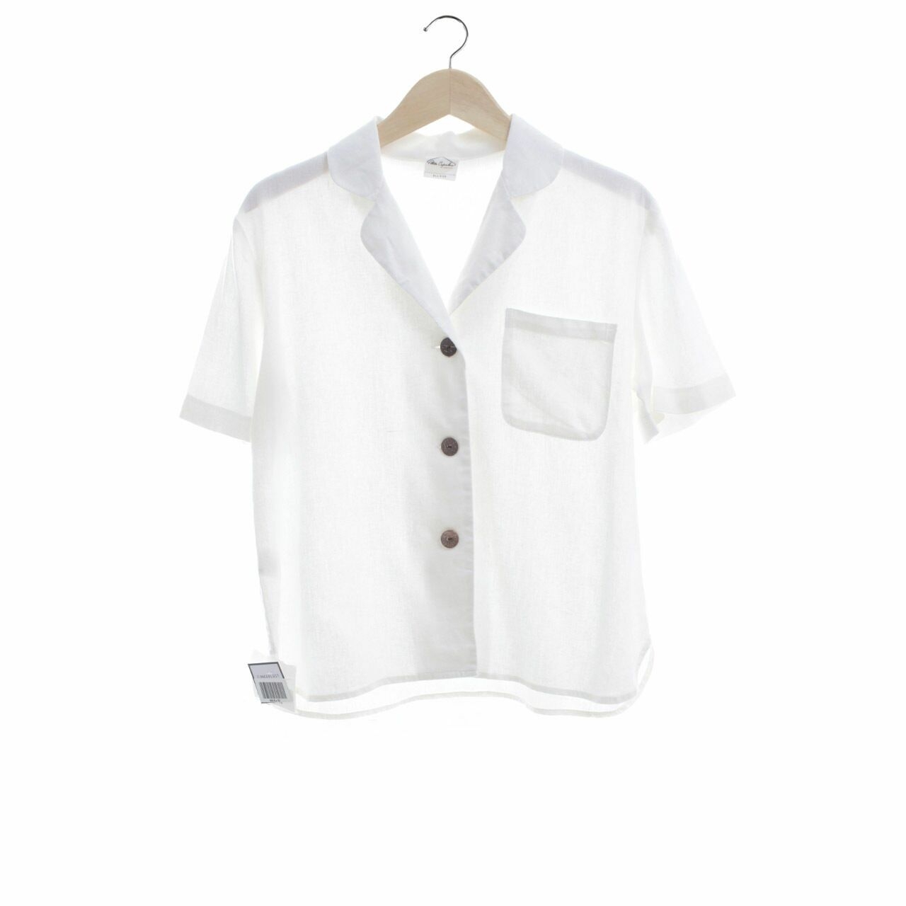 Petite Cupcake White Shirt