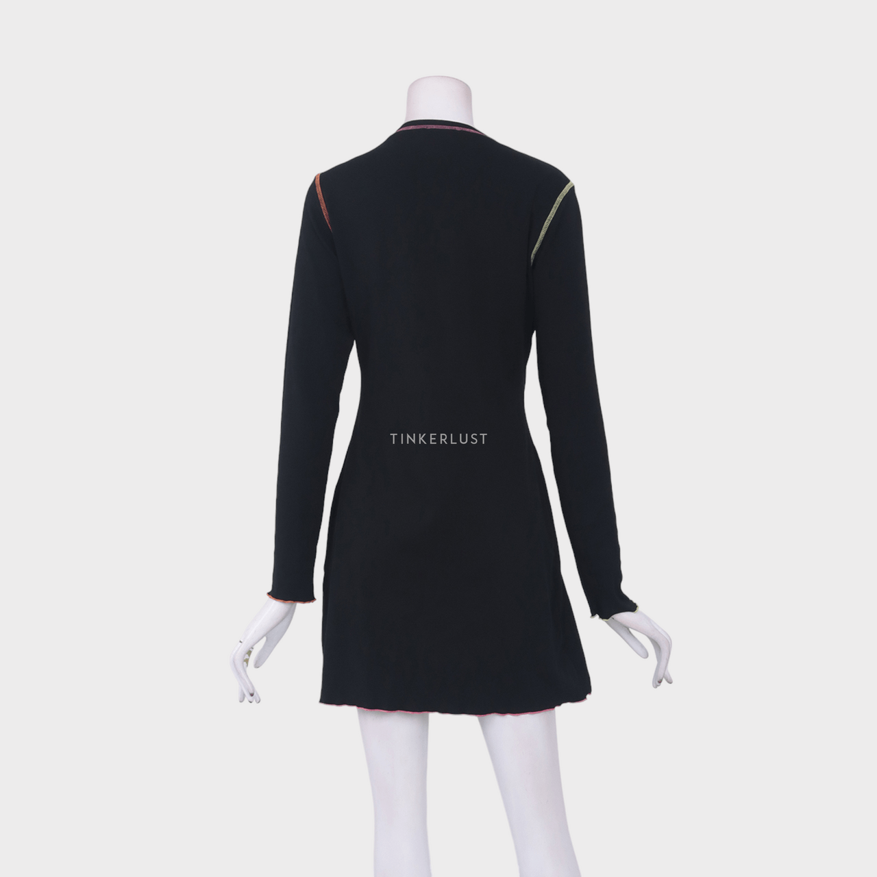 Pomelo. Black Mini Dress