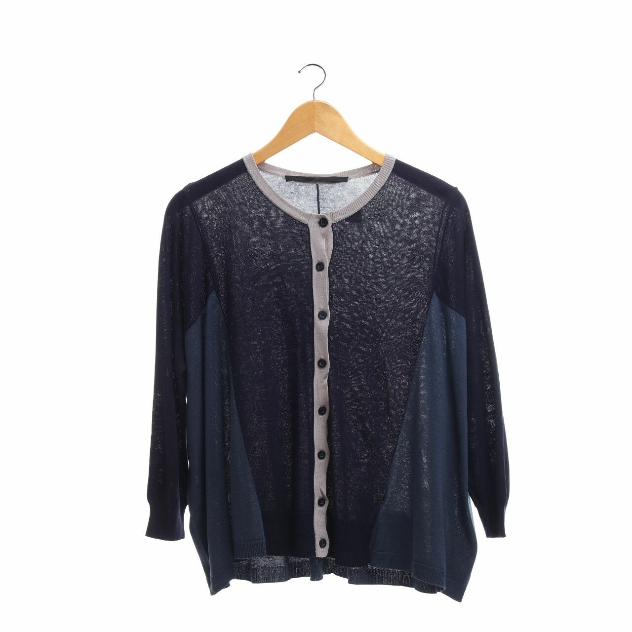 Giordano/Ladies Navy Cardigan