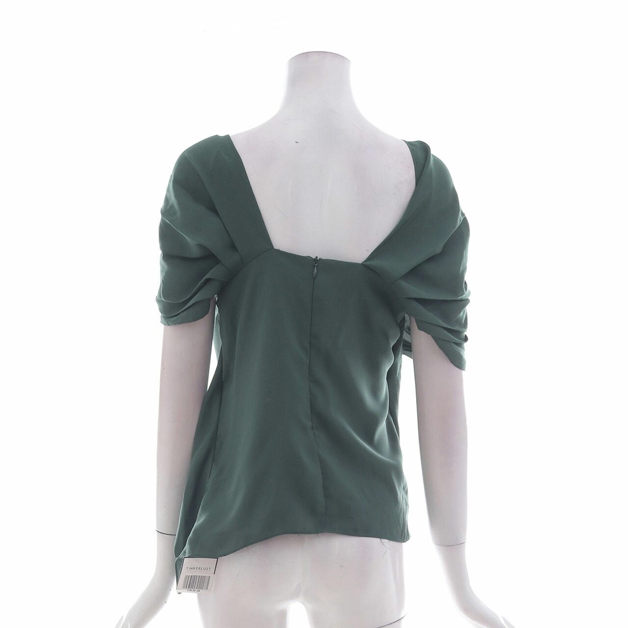 Shop At Velvet Dark Green Sleeveless