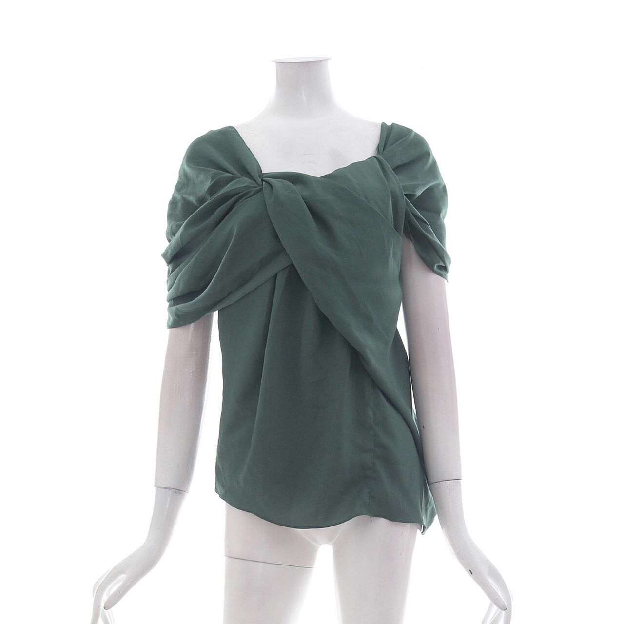 Shop At Velvet Dark Green Sleeveless