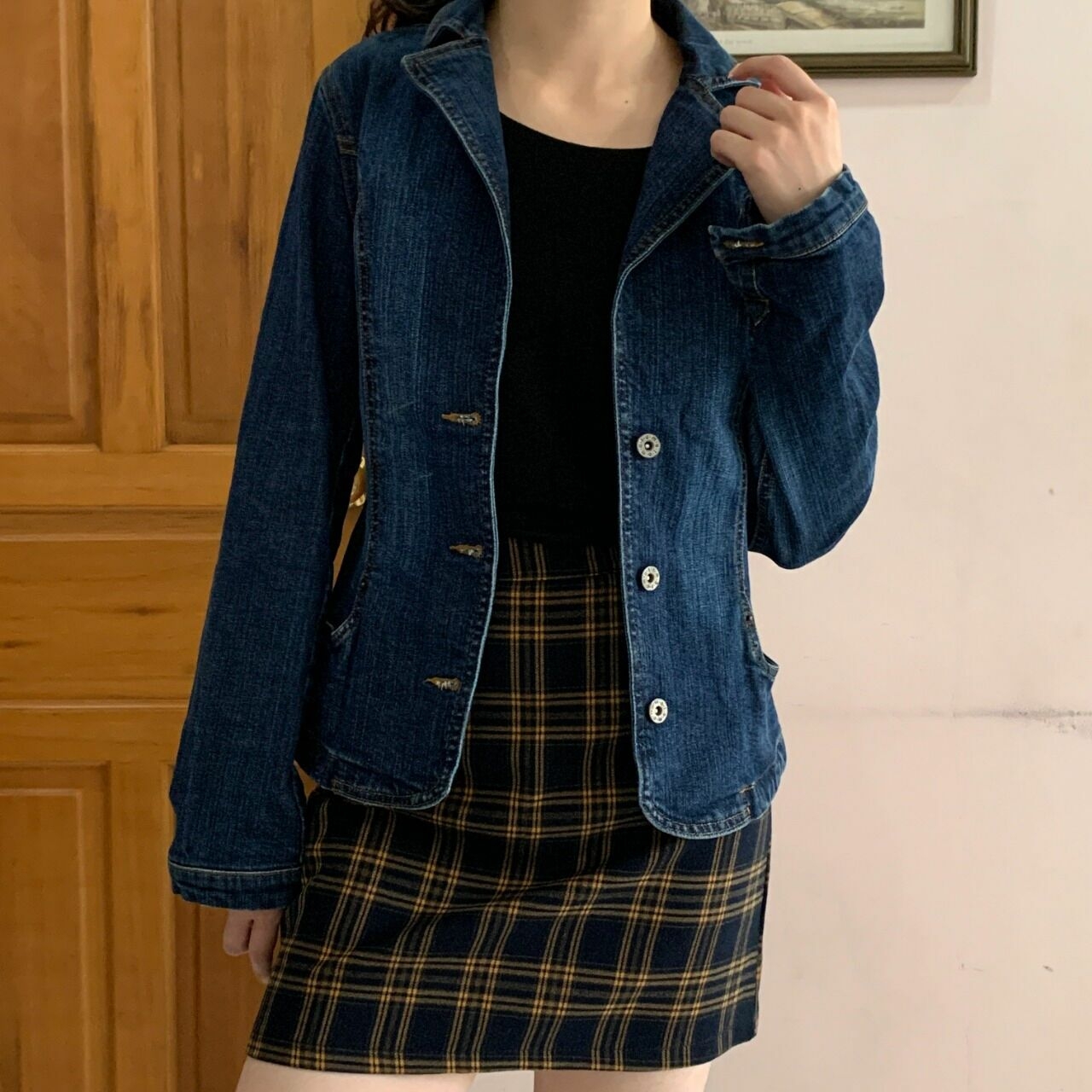 Moto By Topshop Denim Blazer