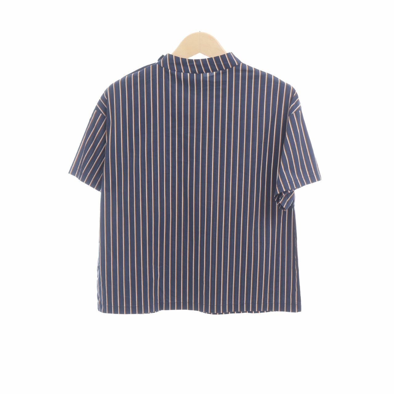 Iora Blue Stripes Blouse