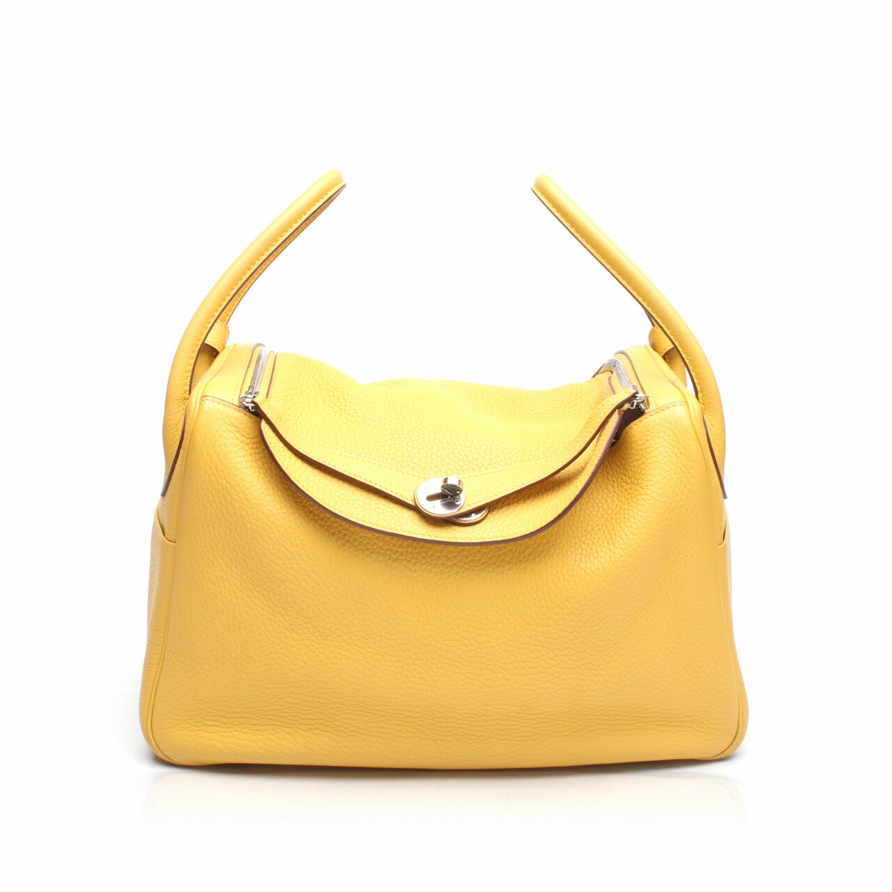 Hermes Lindy 34 Soleil Clemence #M PHW Shoulder Bag