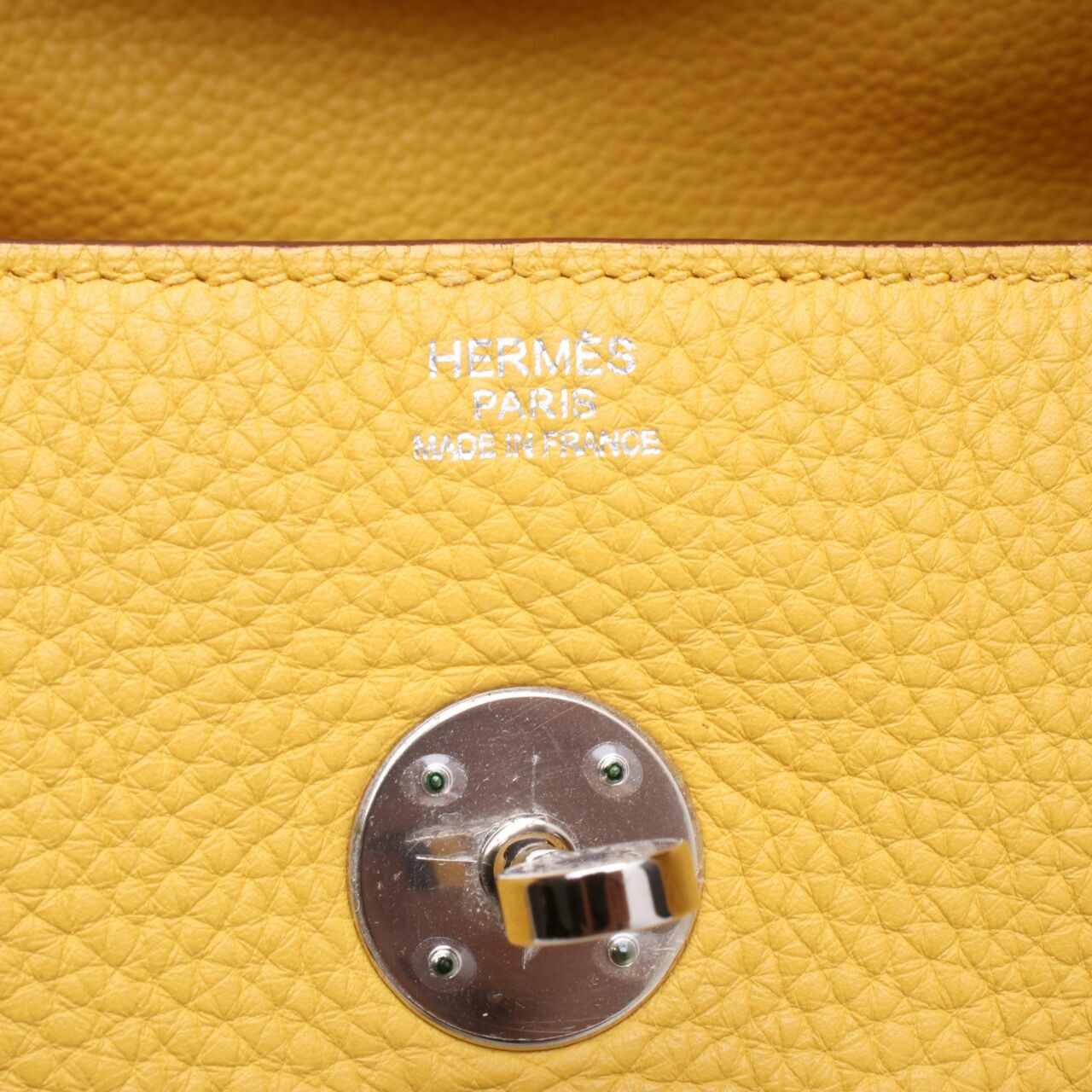 Hermes Lindy 34 Soleil Clemence #M PHW Shoulder Bag