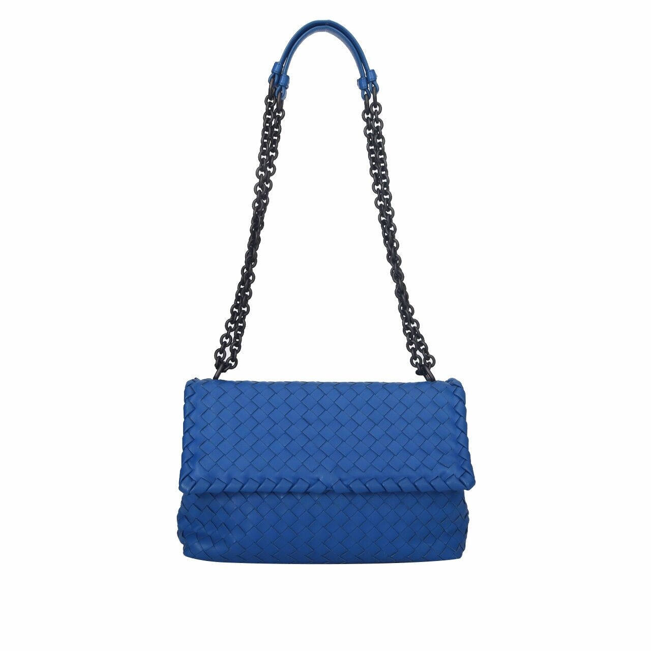 Bottega Veneta Olimpia Dark Blue Shoulder Bag