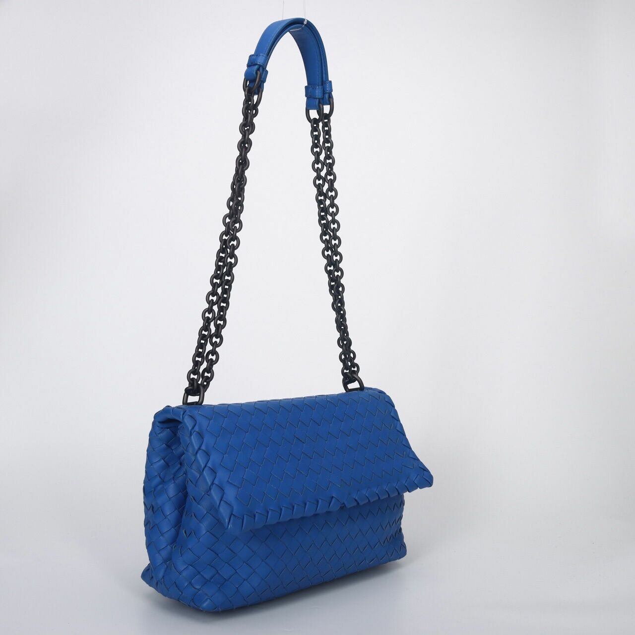 Bottega Veneta Olimpia Dark Blue Shoulder Bag