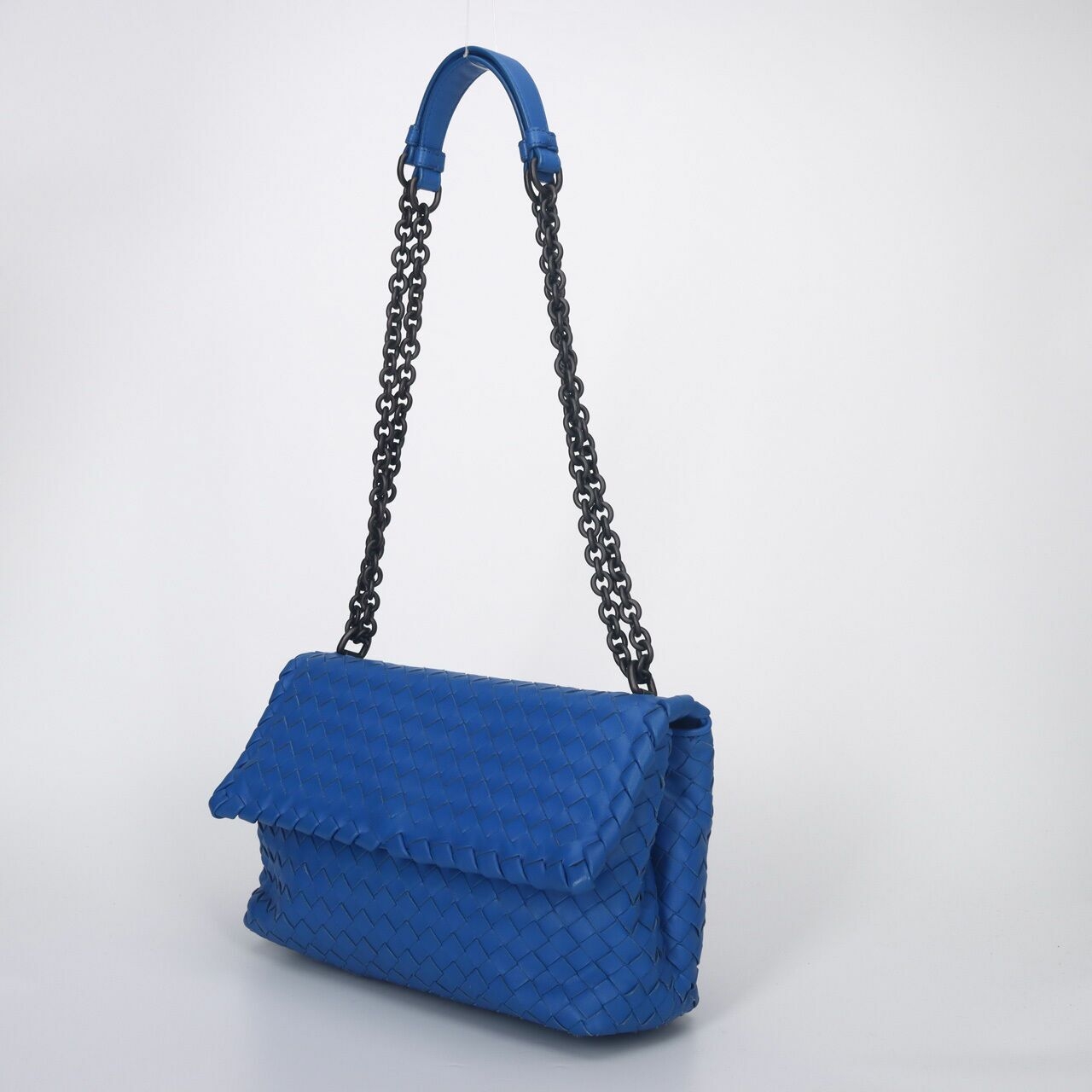 Bottega Veneta Olimpia Dark Blue Shoulder Bag