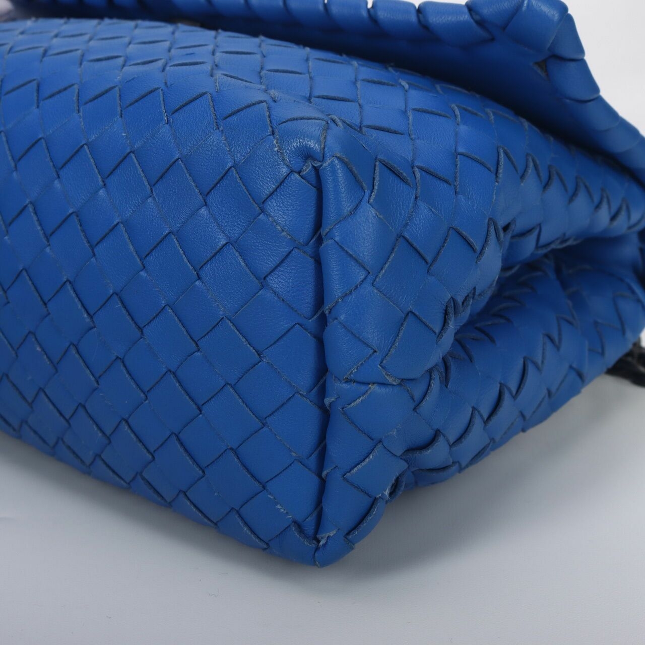 Bottega Veneta Olimpia Dark Blue Shoulder Bag