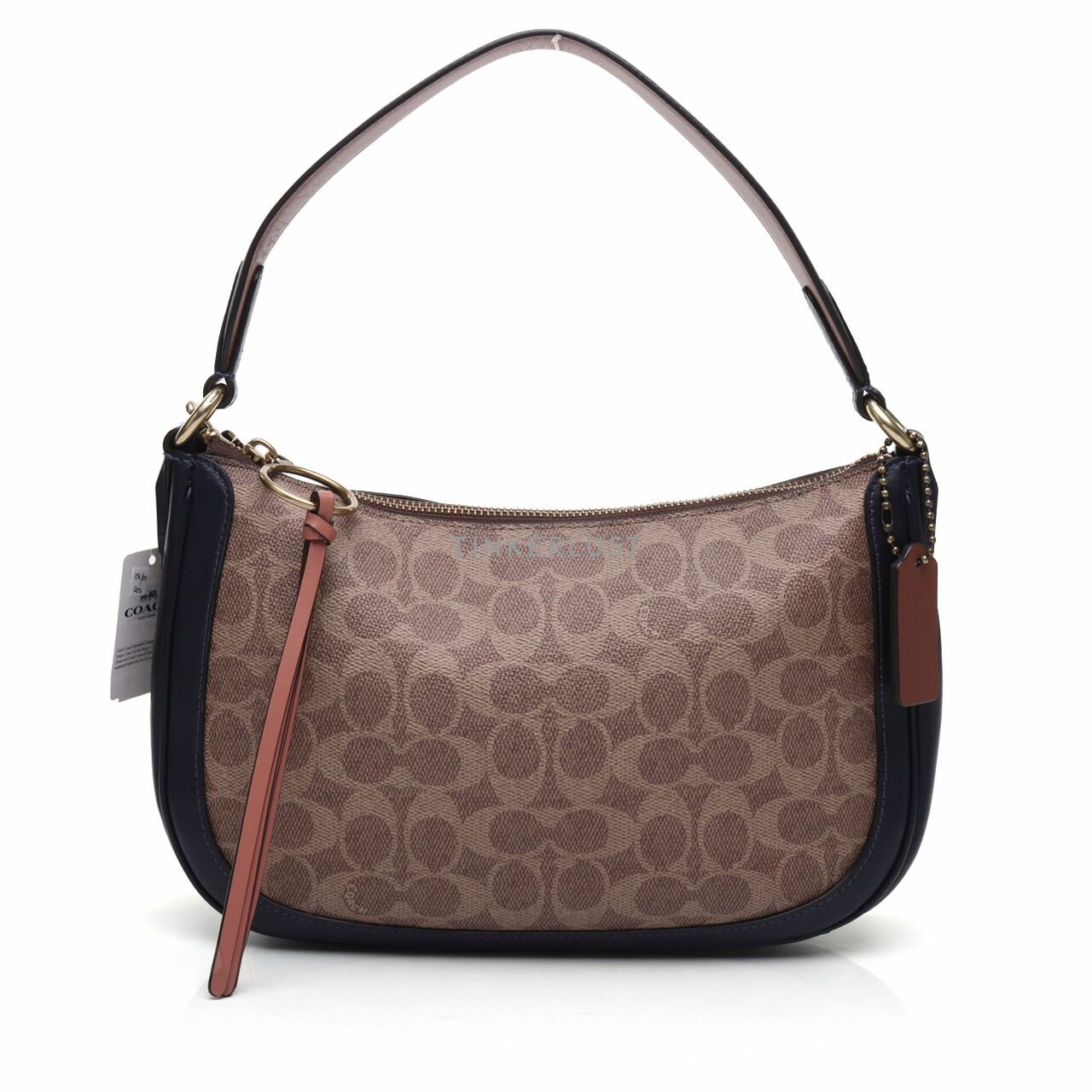 Coach 69593 Handbag Sutton Tan Ink Light Peach