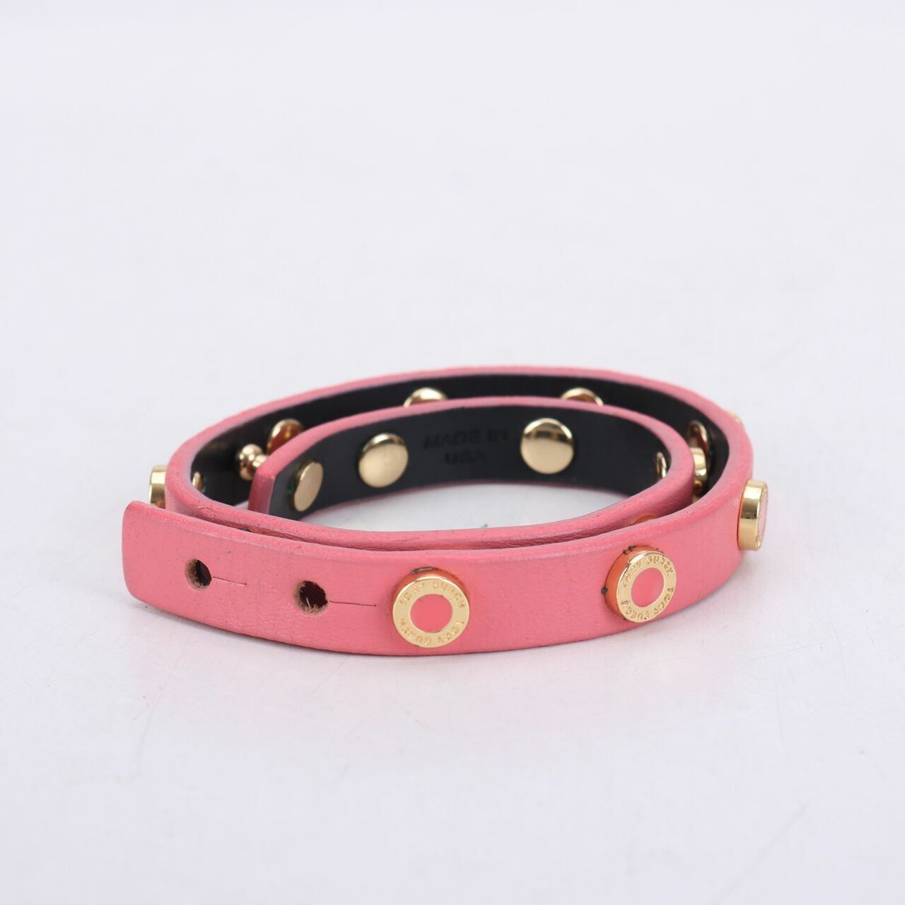 Tory Burch Double Wrap Pink Bracelet Jewellery