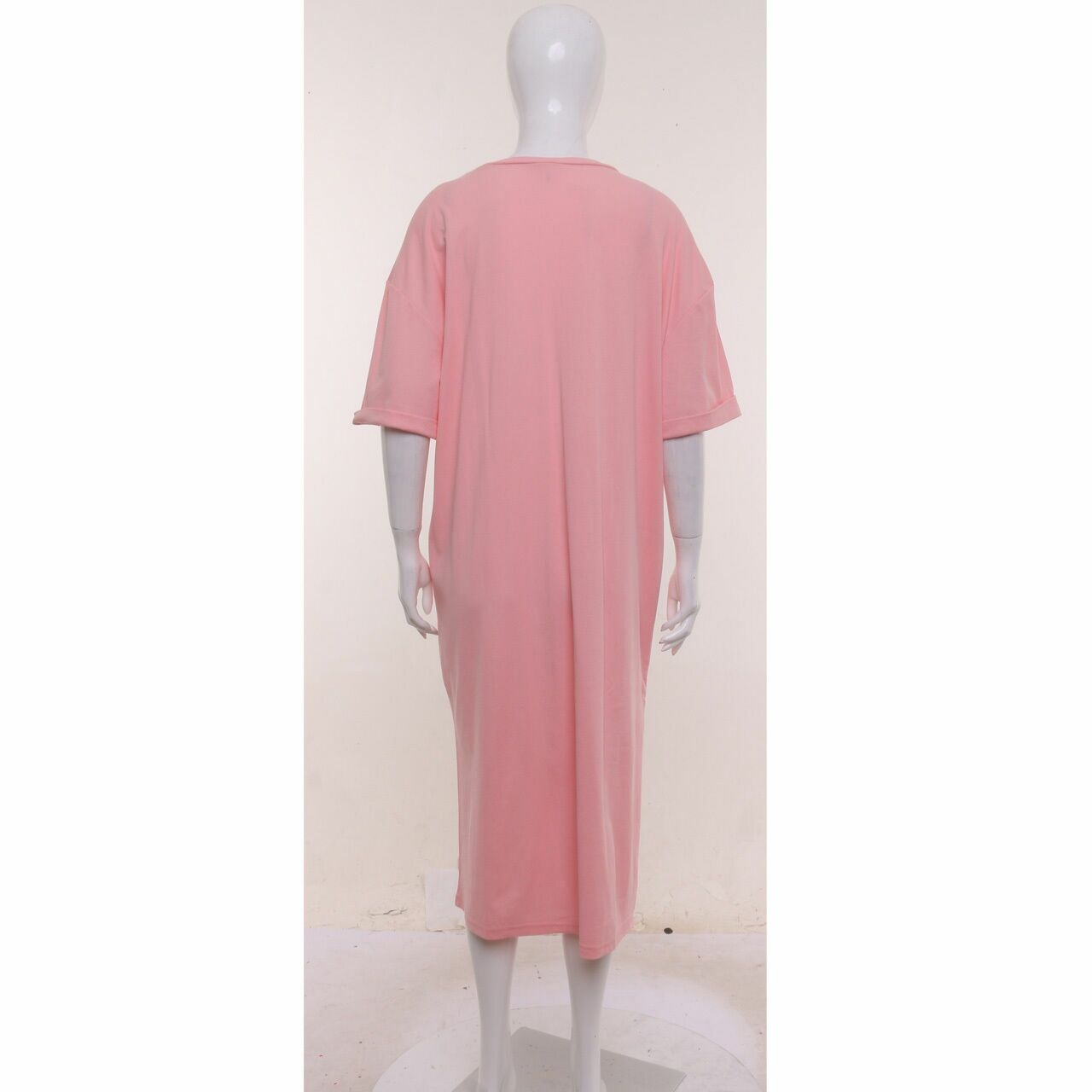 Private Collection Pink Slit Midi Dress