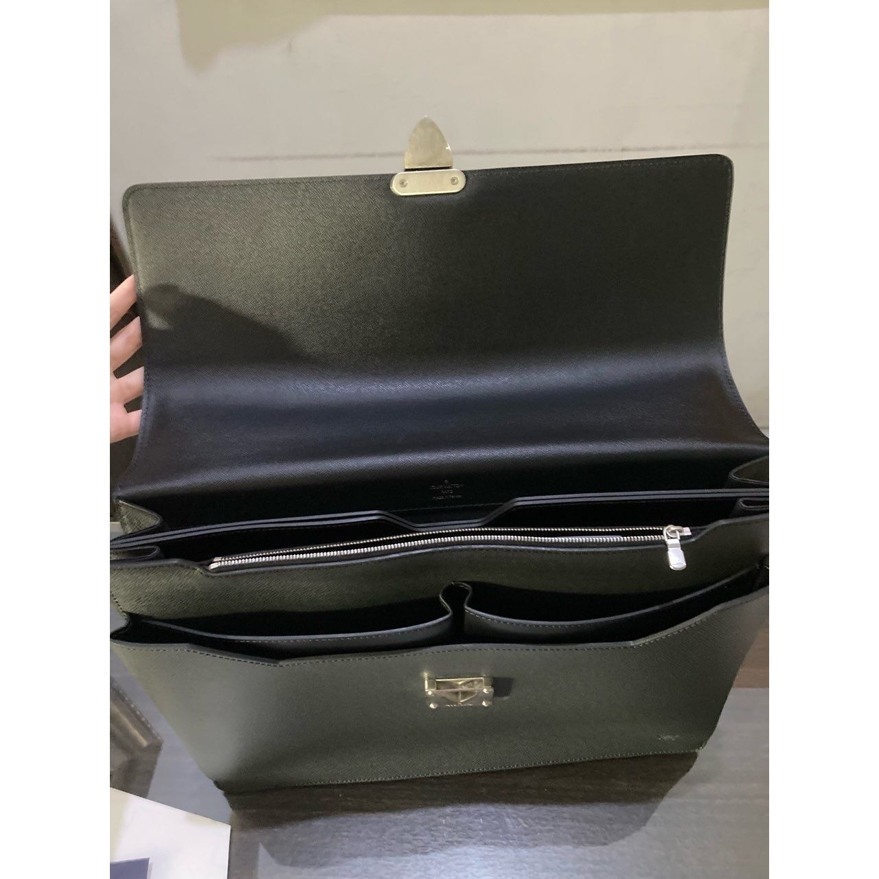 Louis Vuitton Black Briefcase