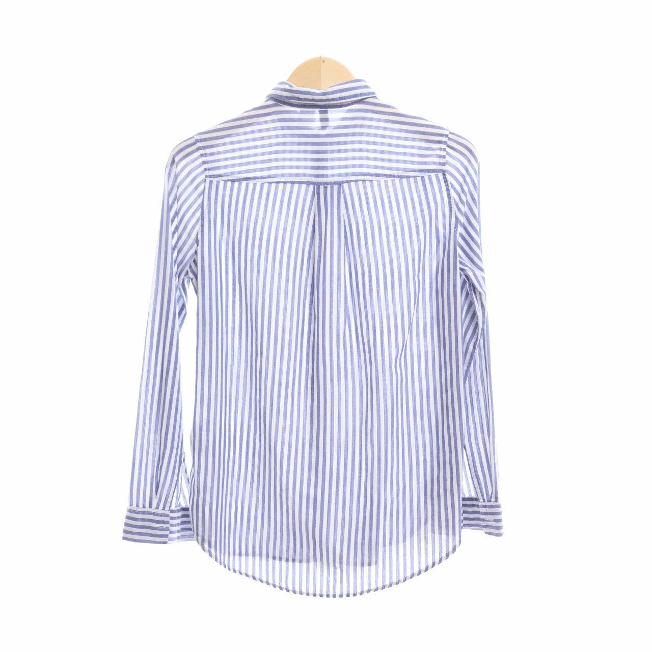 H&M Blue & White Stripes Shirt