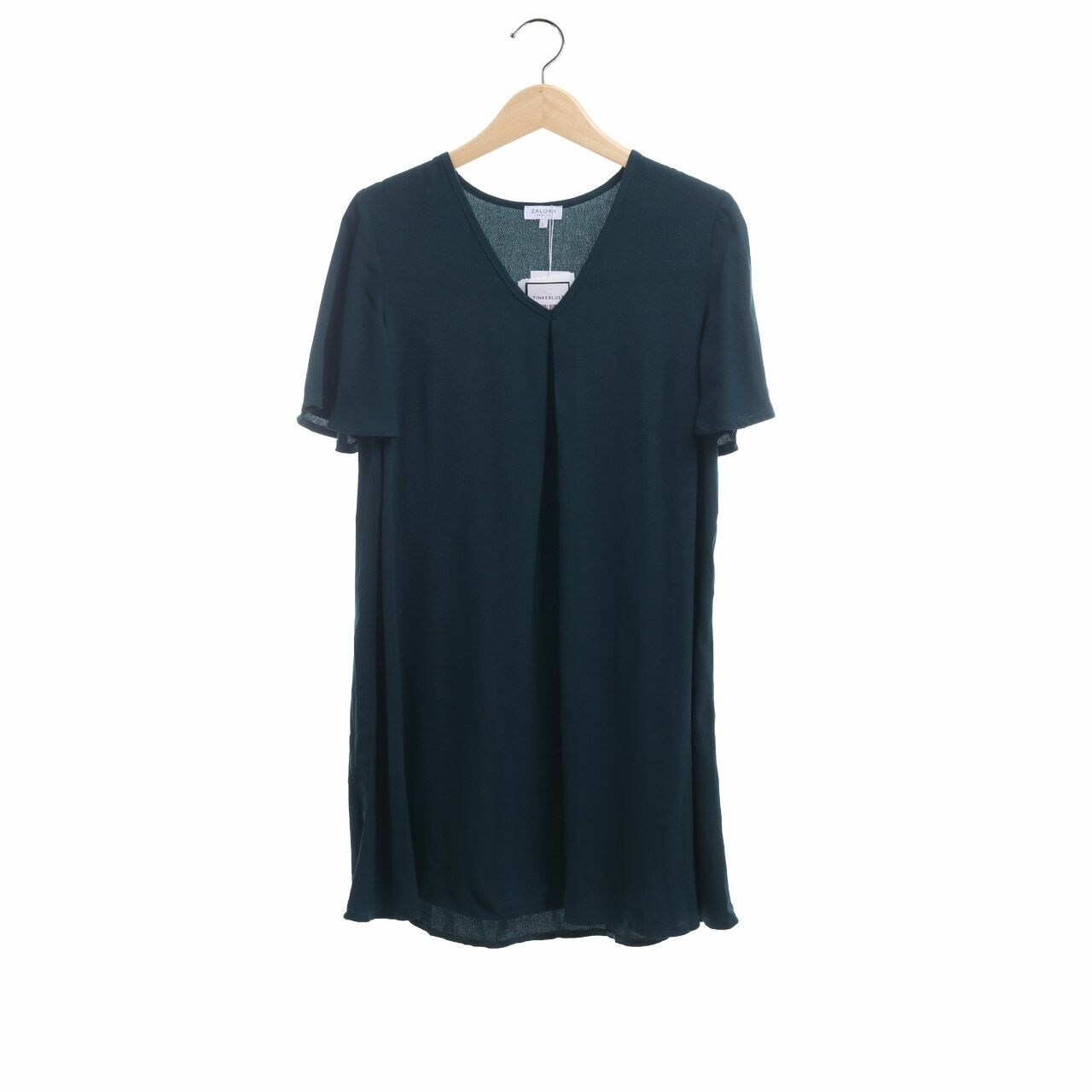 Zalora Dark Green Mini Dress