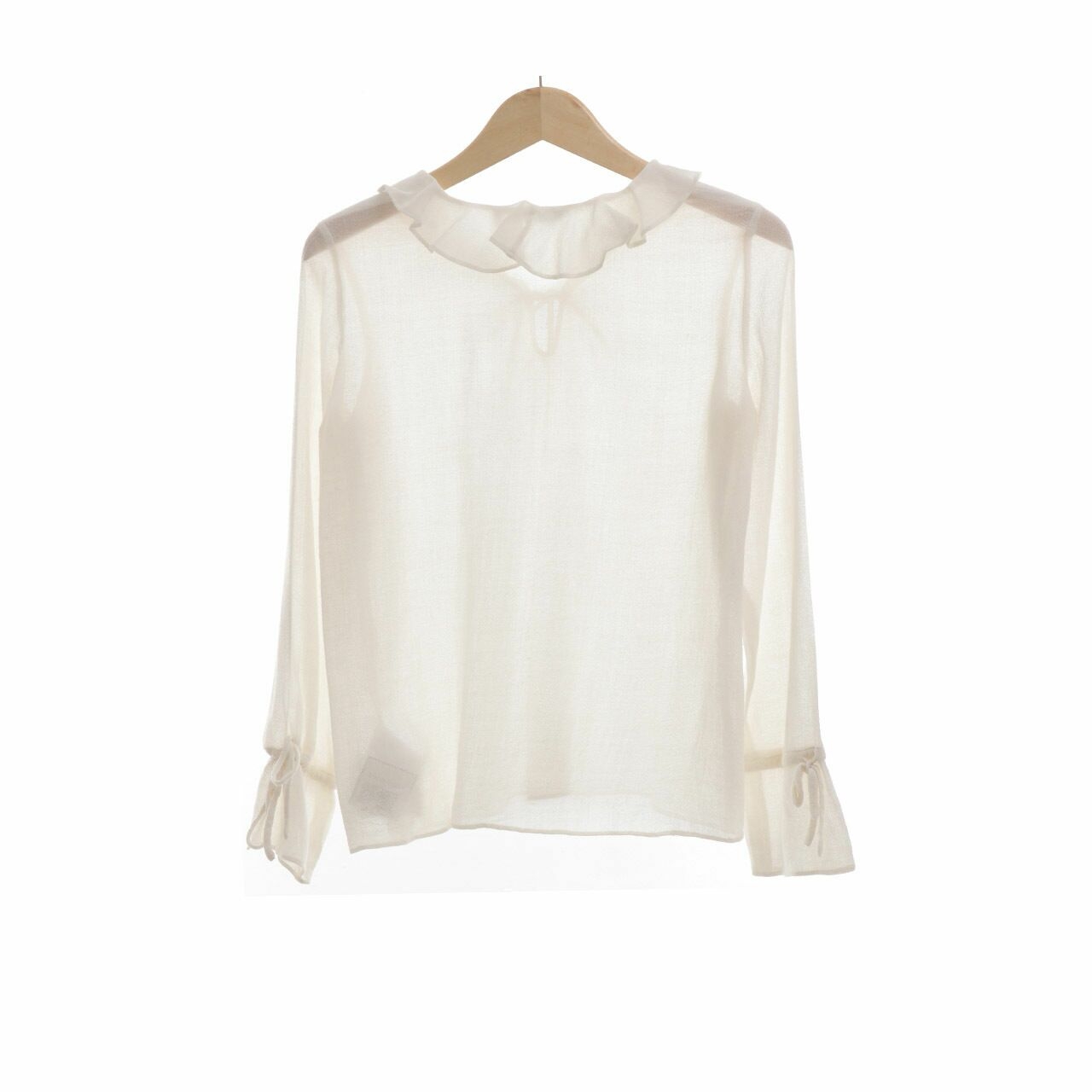 & Other Stories Off White Blouse