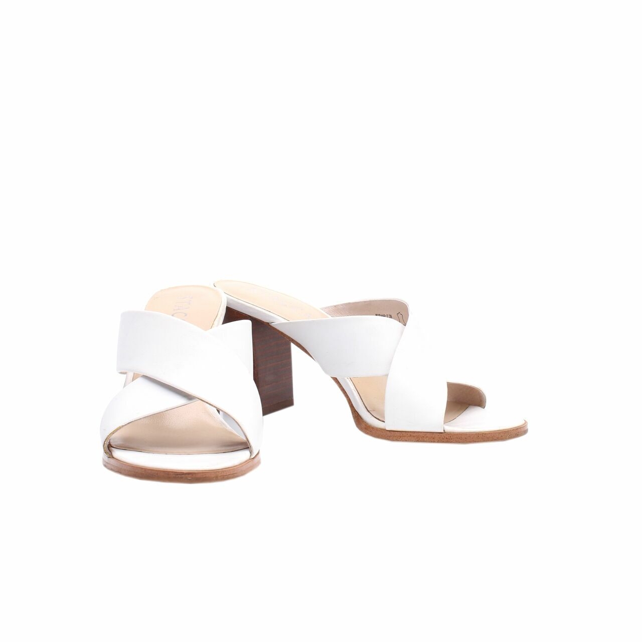 Staccato White Heels