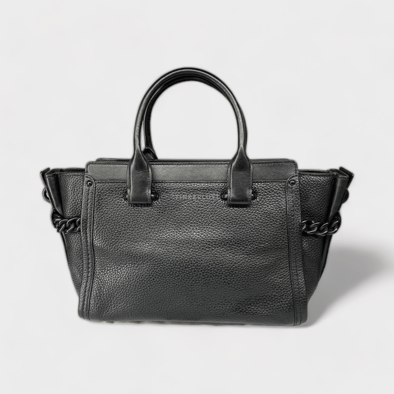 Coach Swagger Black Satchel