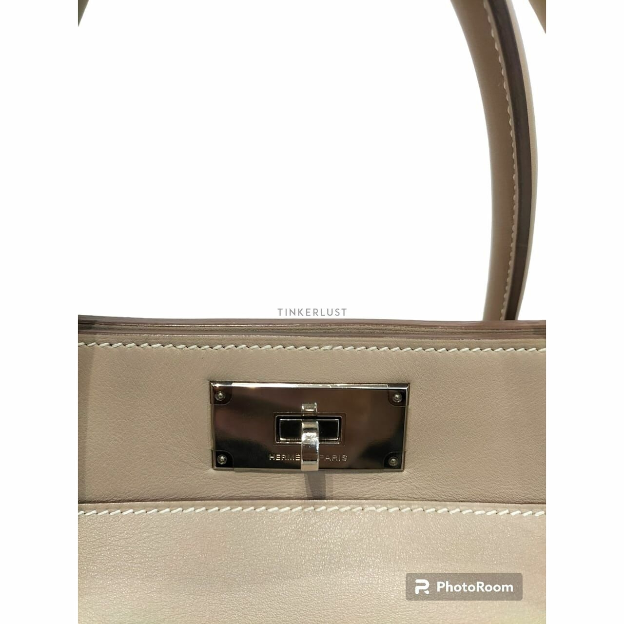 Hermes Toolbox 26 #P Square Satchel	