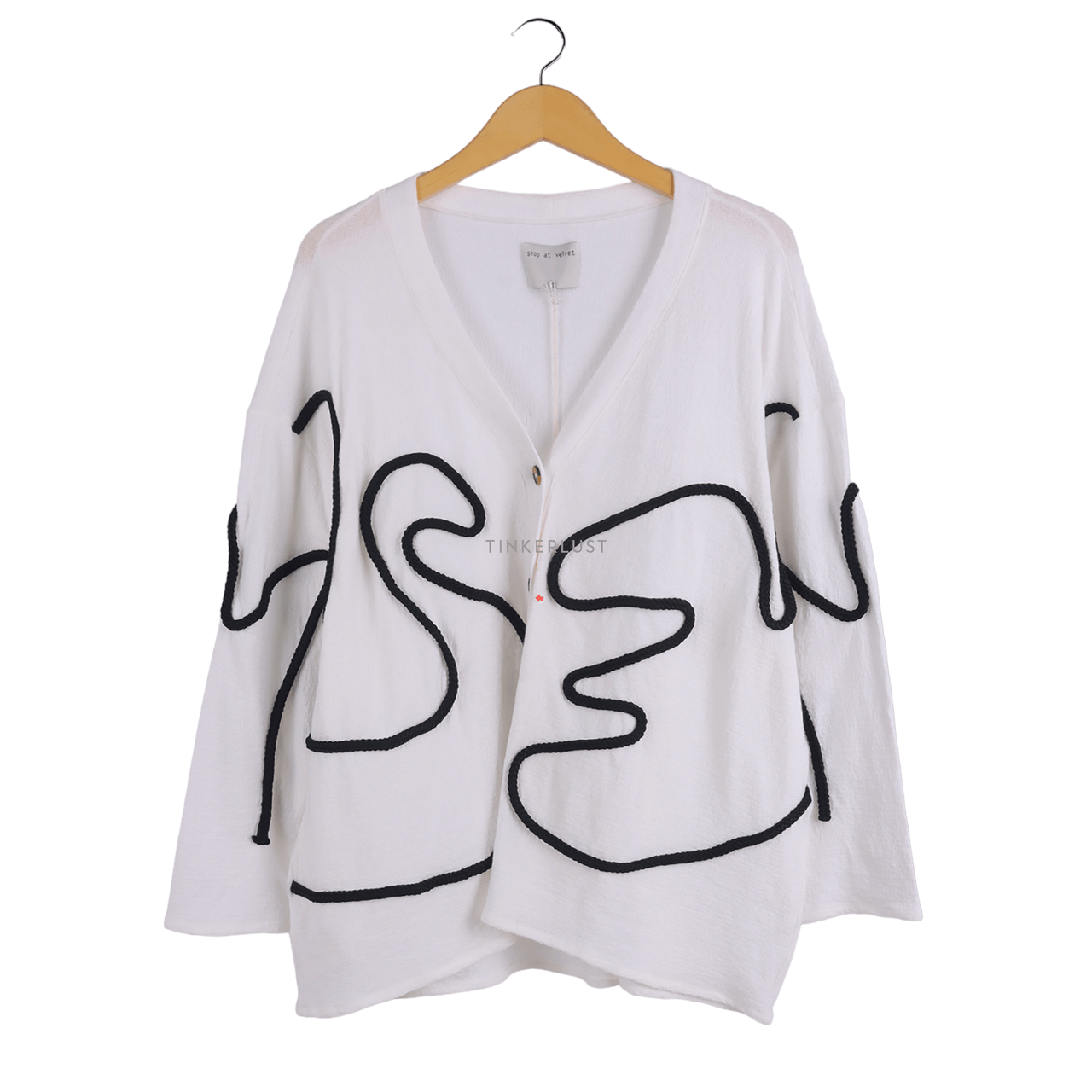 Shop At Velvet White Cardigan