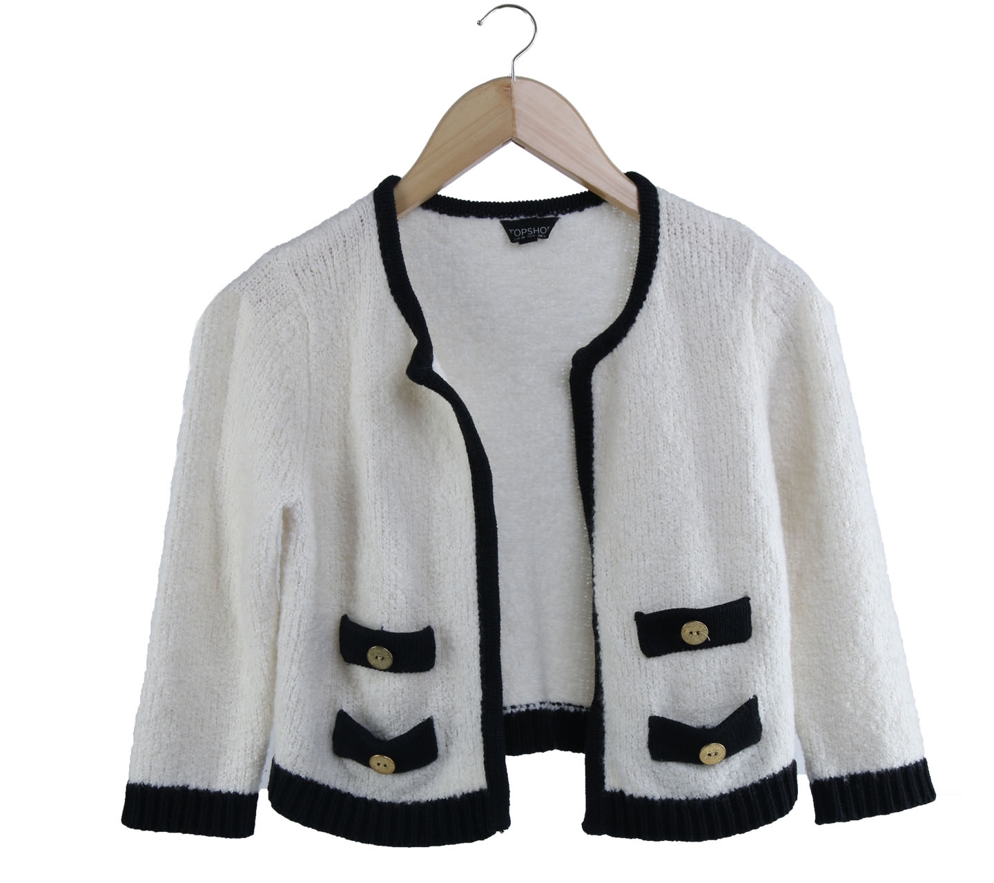 Topshop Off White Cardigan