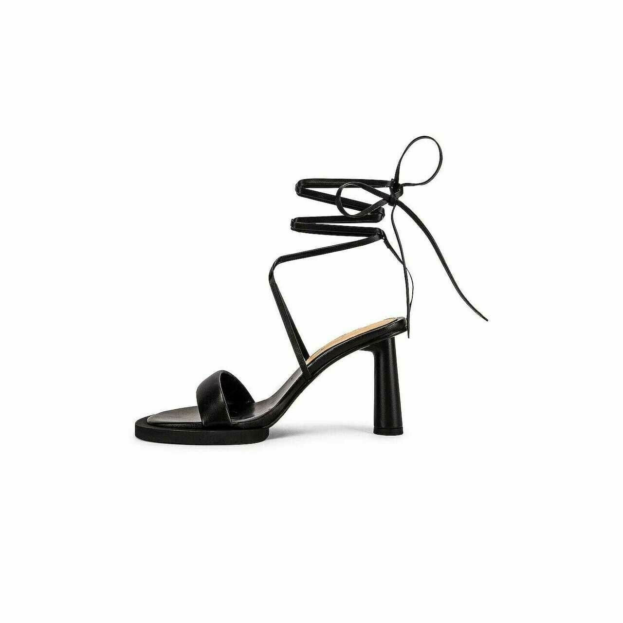 JACQUEMUS Black Sandals