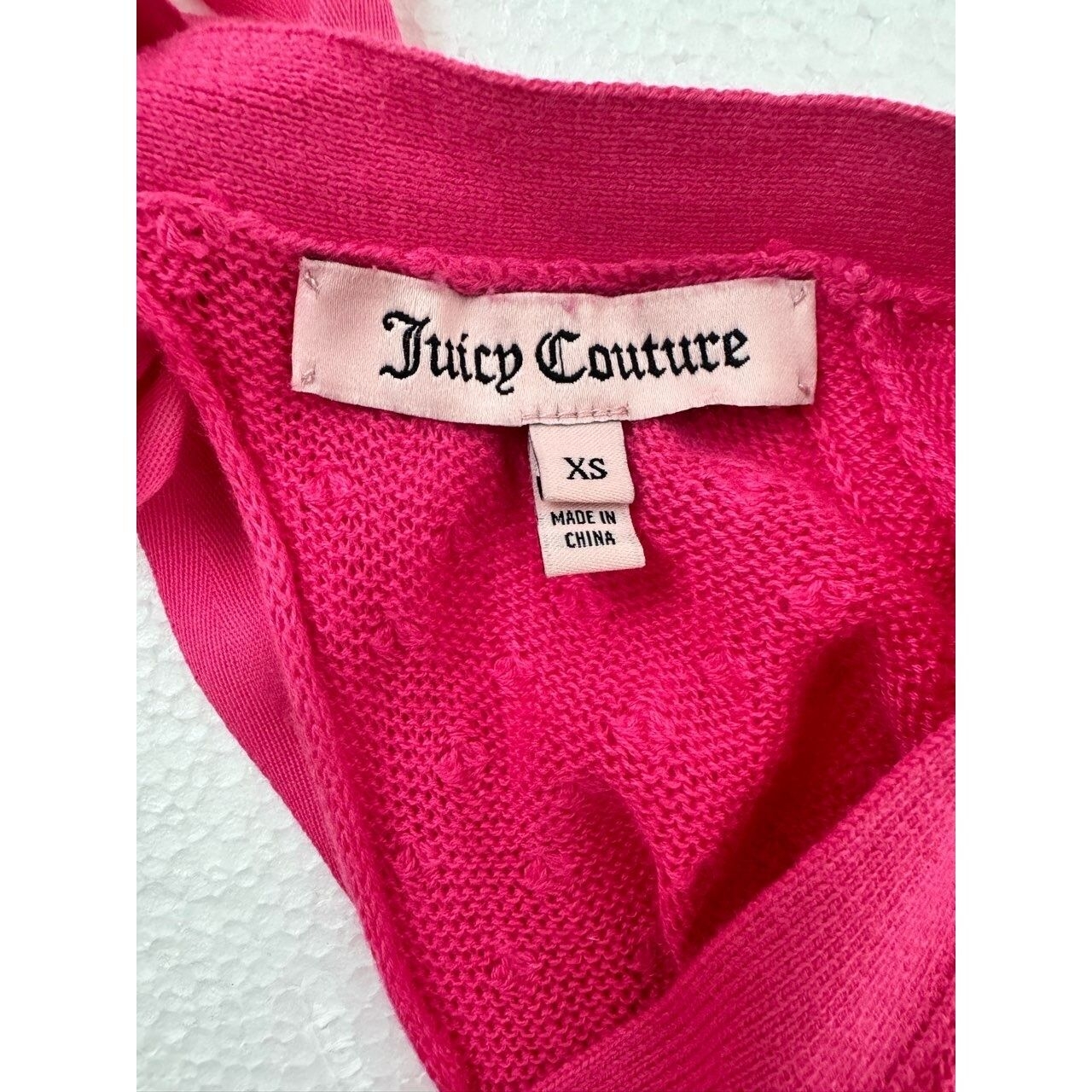 Juicy Couture Pink Cardigan