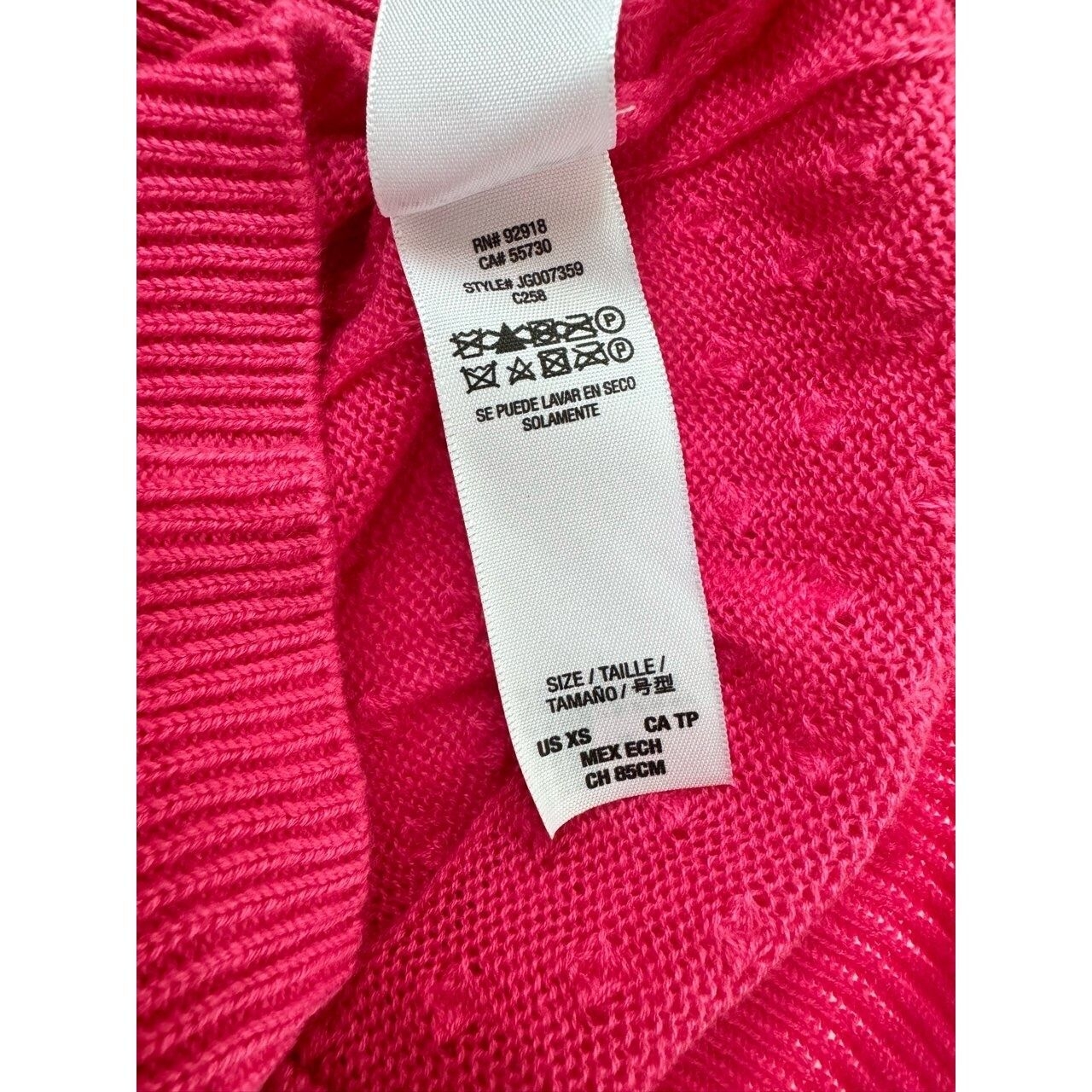 Juicy Couture Pink Cardigan