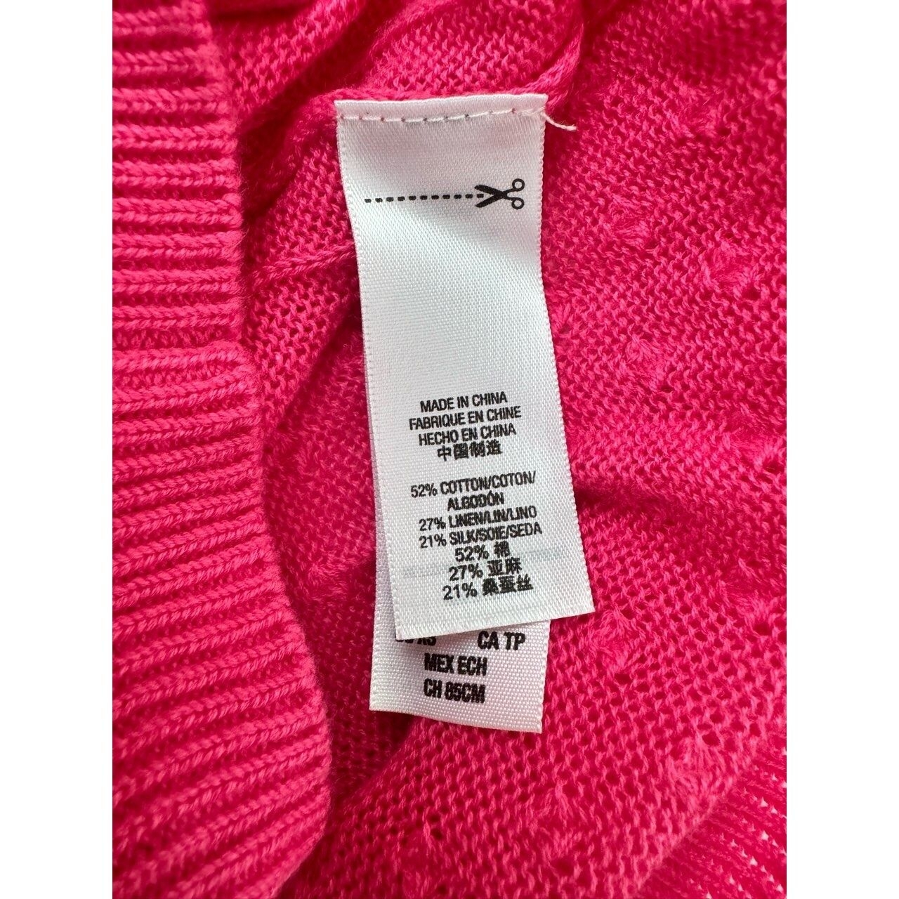 Juicy Couture Pink Cardigan