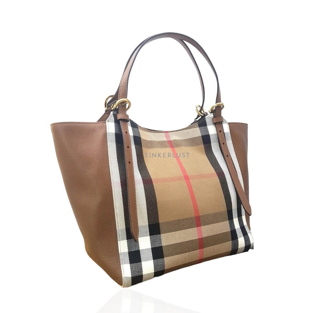 Burberry Small Canterby Tan Tote Bag