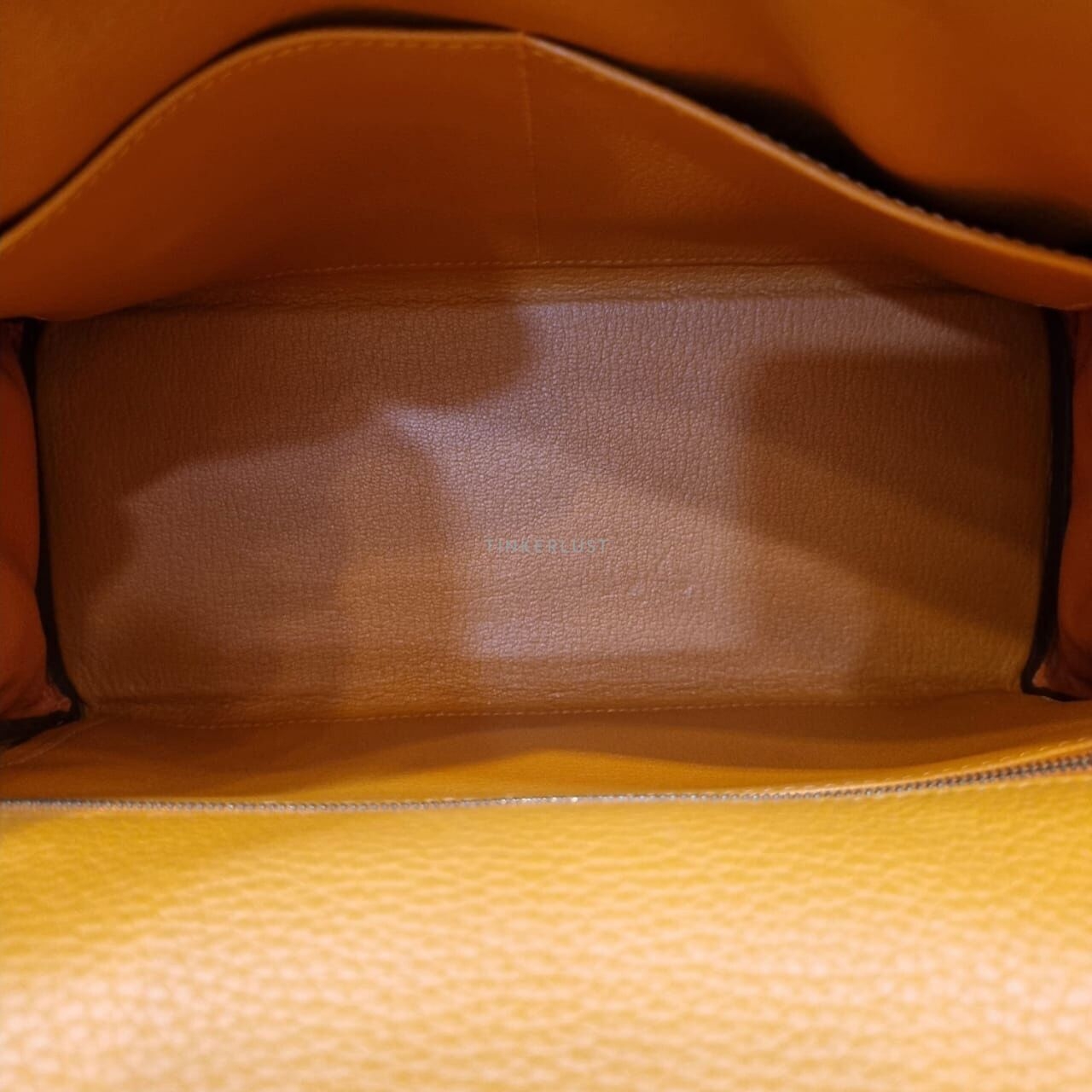 Hermes Kelly 28 Togo Feu Orange GHW #T Satchel Bag