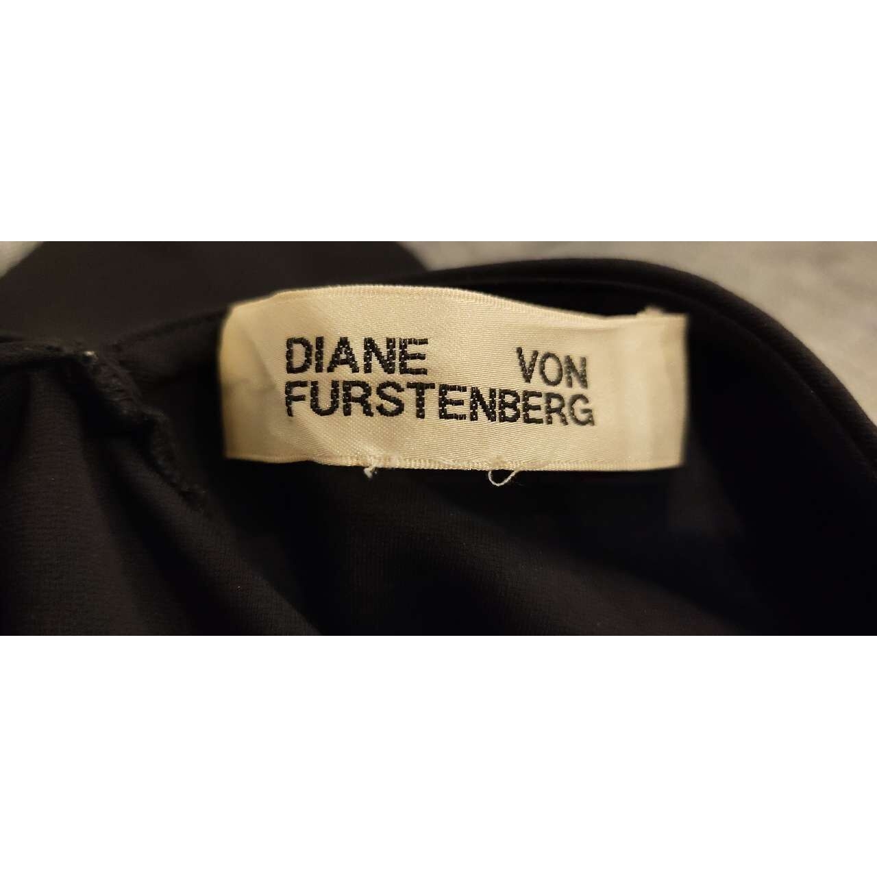 Diane Von Furstenberg Black Mini Dress