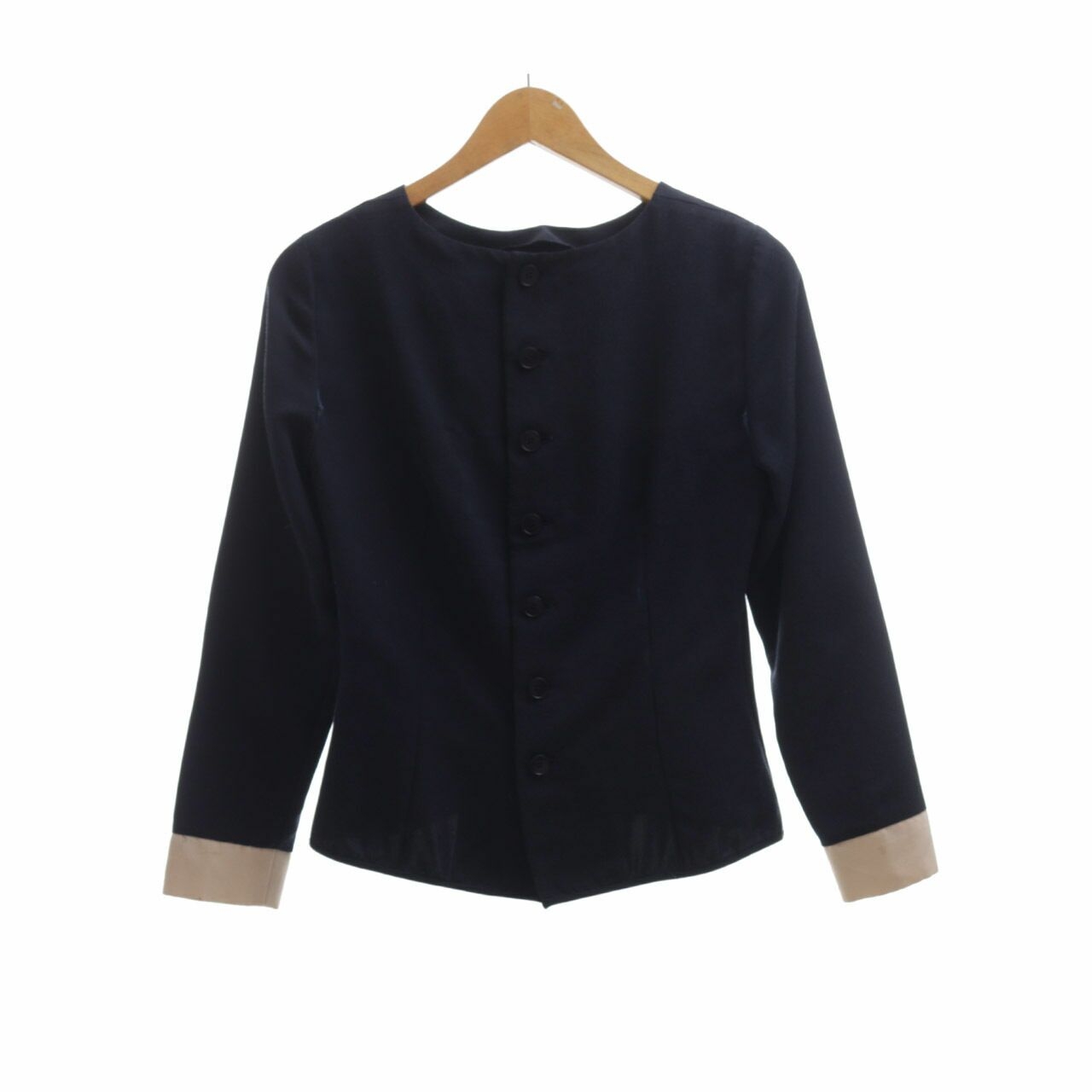 Marc By Marc Jacobs Navy Buttoned Down Blouse