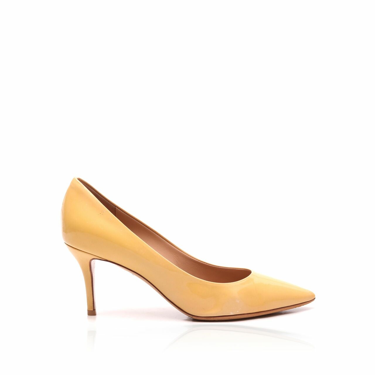 Salvatore Ferragamo Yellow Heels