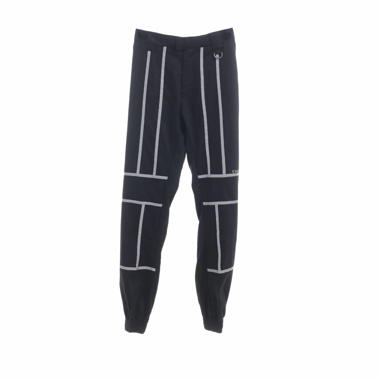 Private Collection Black Grey Stipes Long Pants