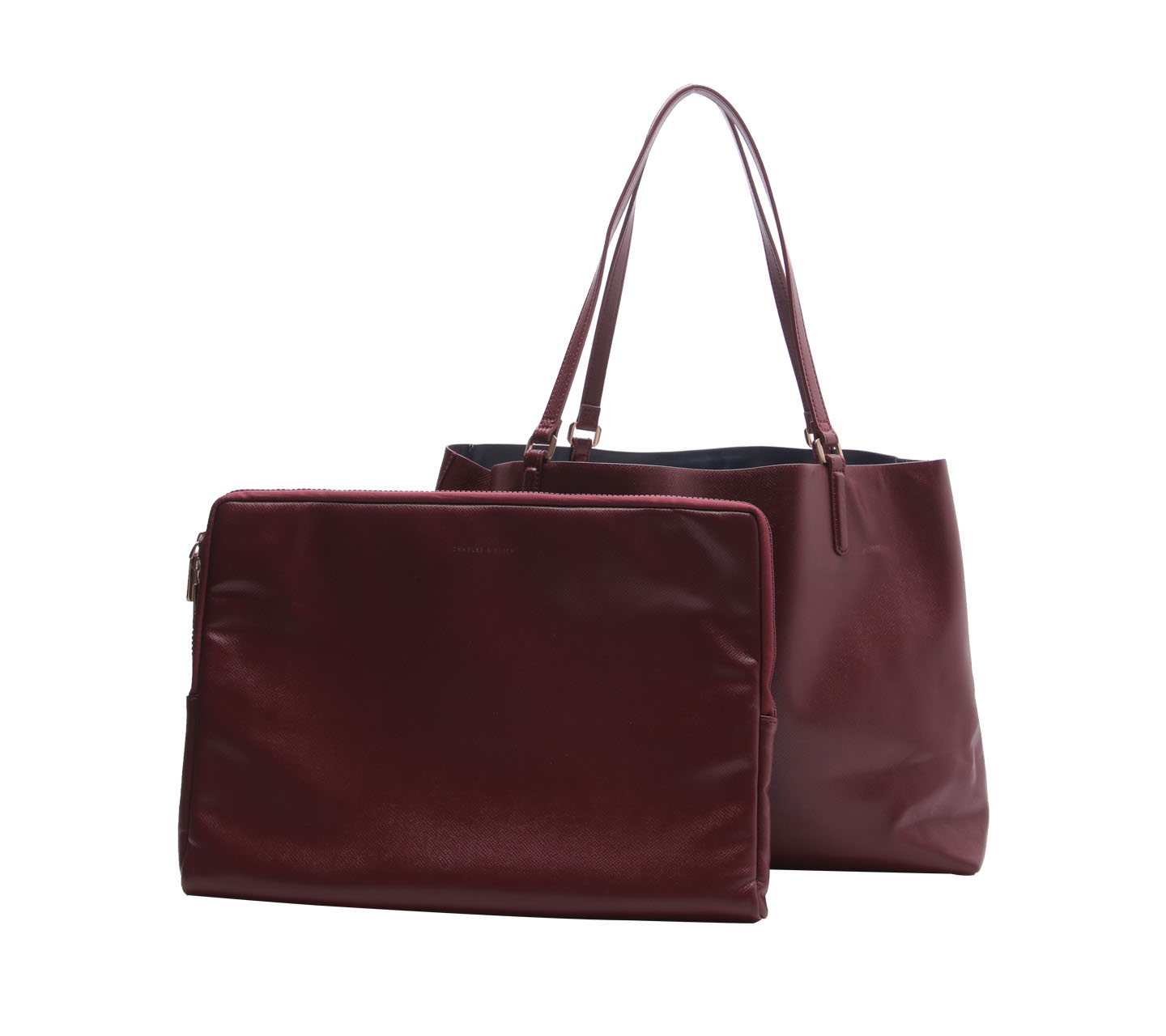 Charles & Keith Red Tote Bag