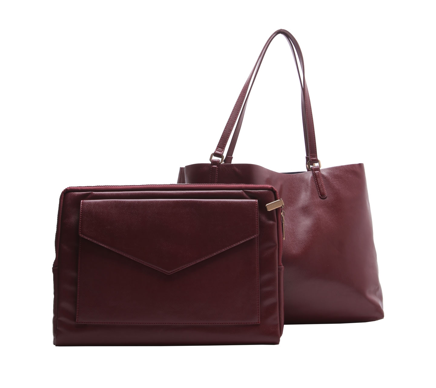 Charles & Keith Red Tote Bag