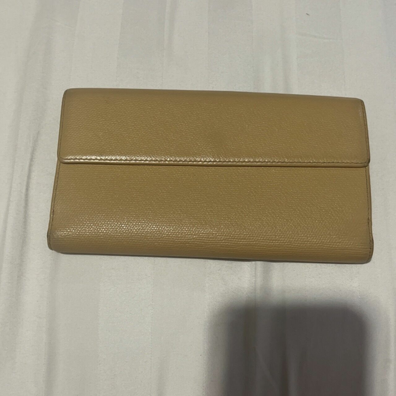 Chanel Beige Bifold Long Wallet #10